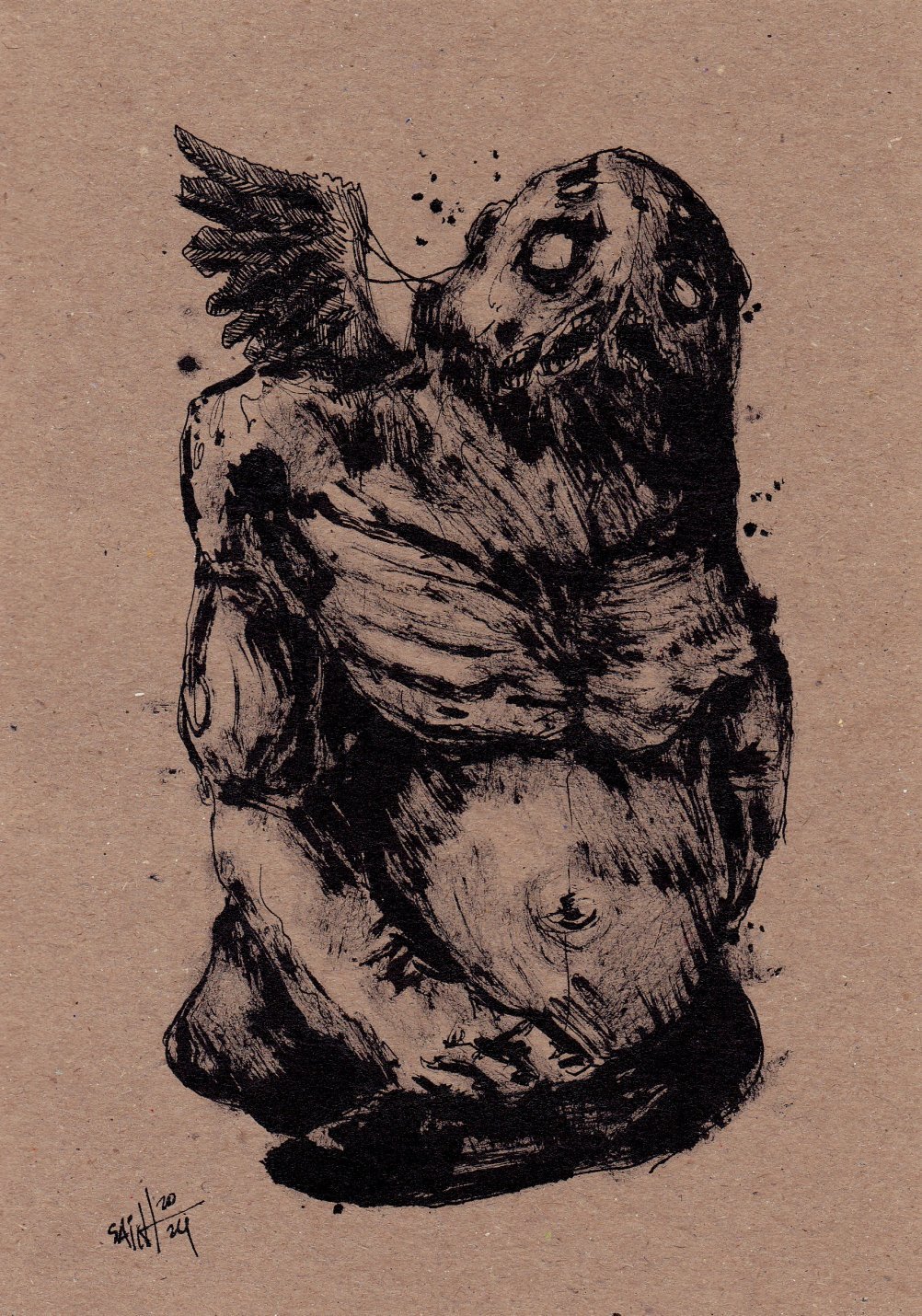 Mr. Craftokril. MMXXIV. 15х21 см.