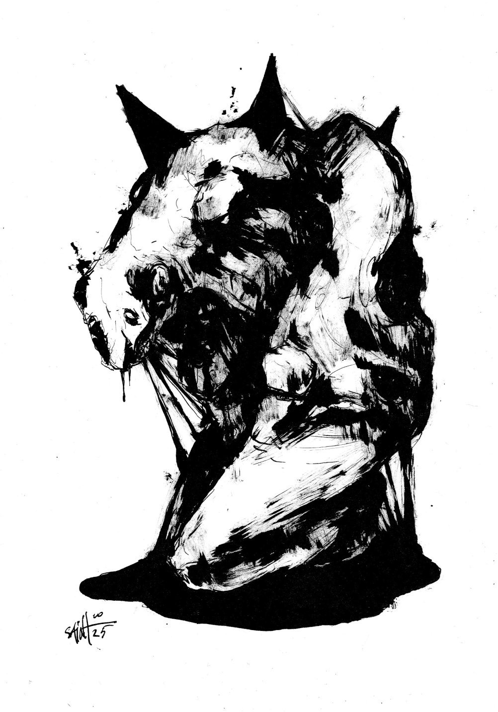 Mr. Gorbach. MMXXV. 15х21 см.
