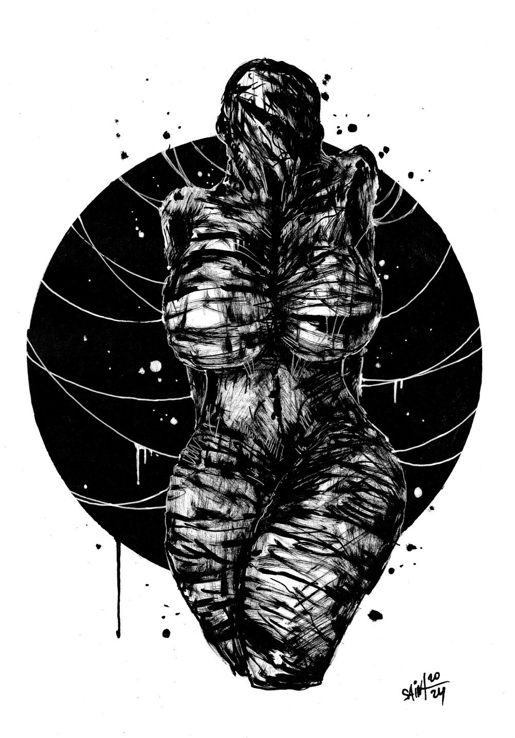 Mrs. Kukolka. MMXXIV. 15х21 см.