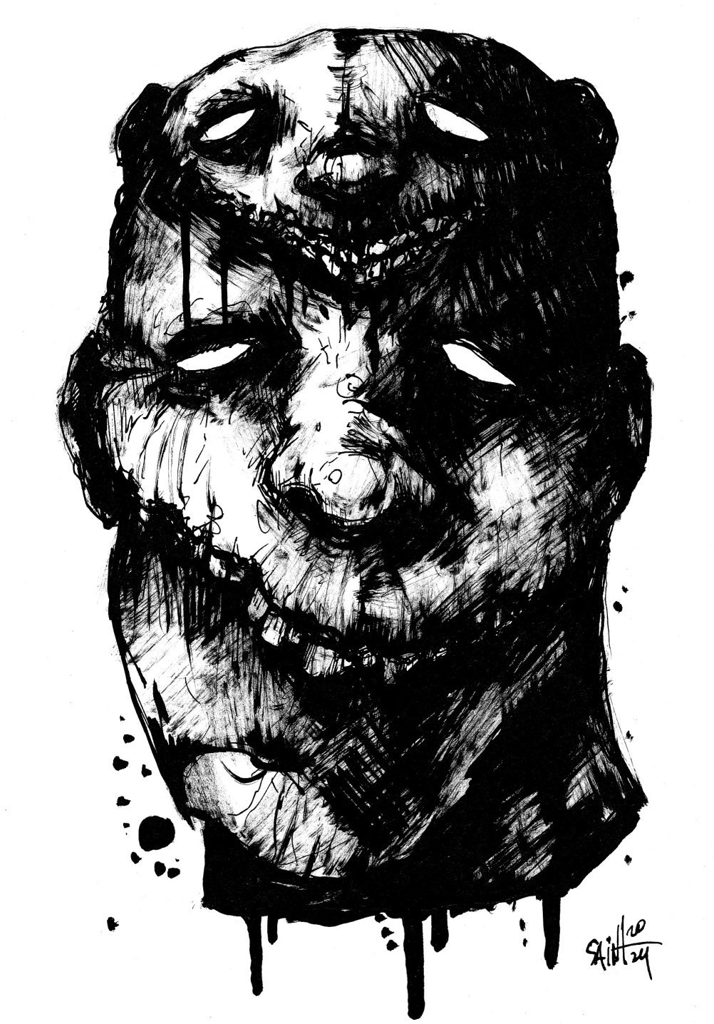 Mr. Golovink. MMXXIV. 15х21 см.