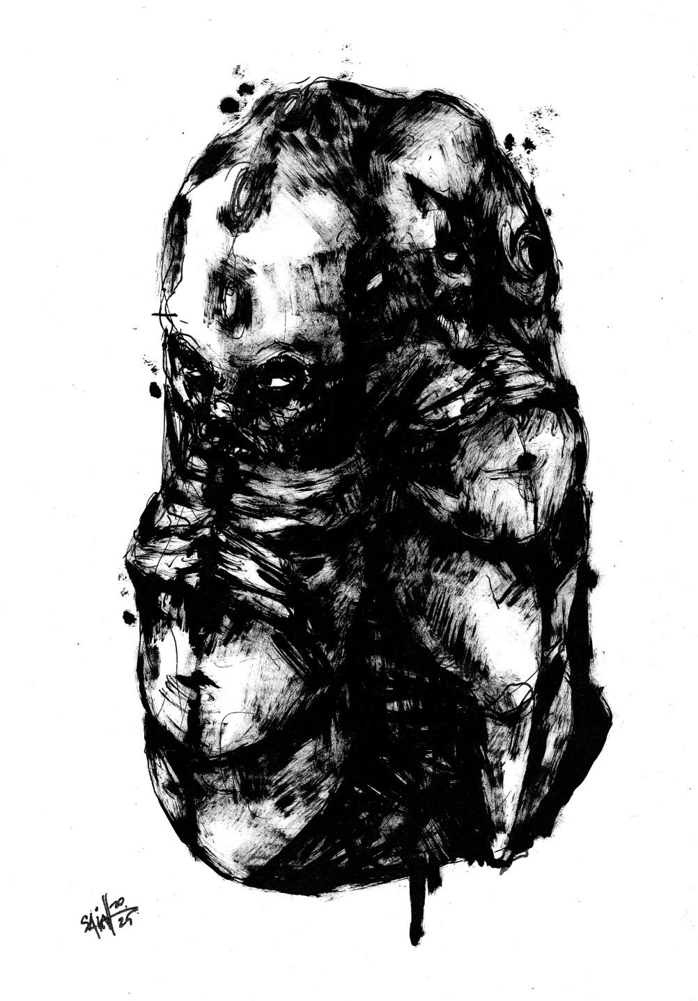 Mr. Spaika. MMXXV. 15х21 см.