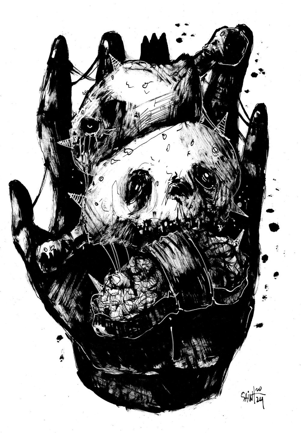 Mr. Estrukami. MMXXIV. 15х21 см.