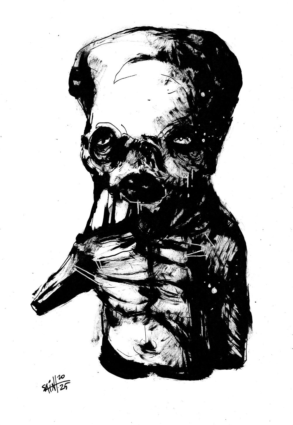 Mr. Darkfrank. MMXXV. 15х21 см.