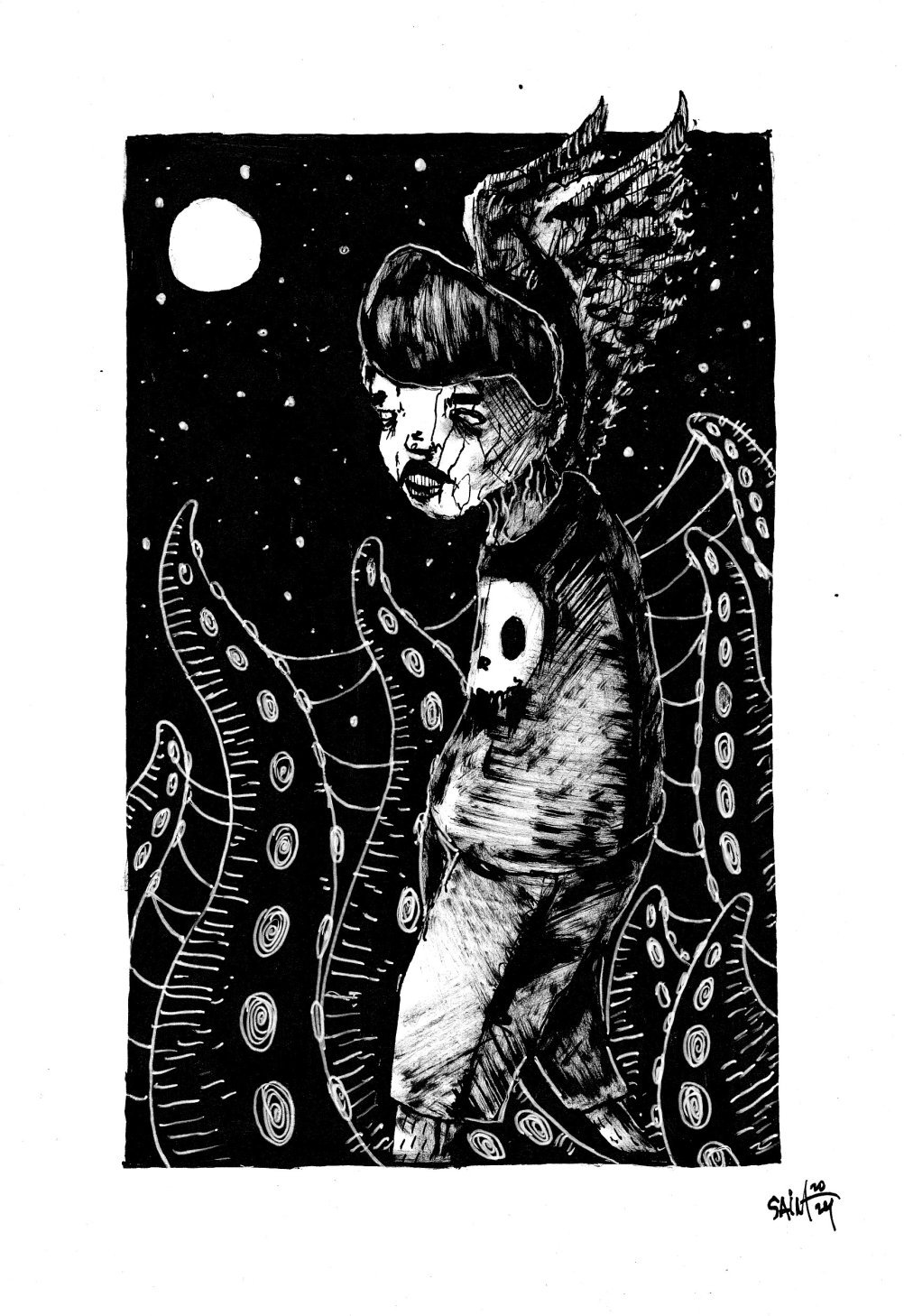 Mr. Kuraga. MMXXIV. 15х21 см.