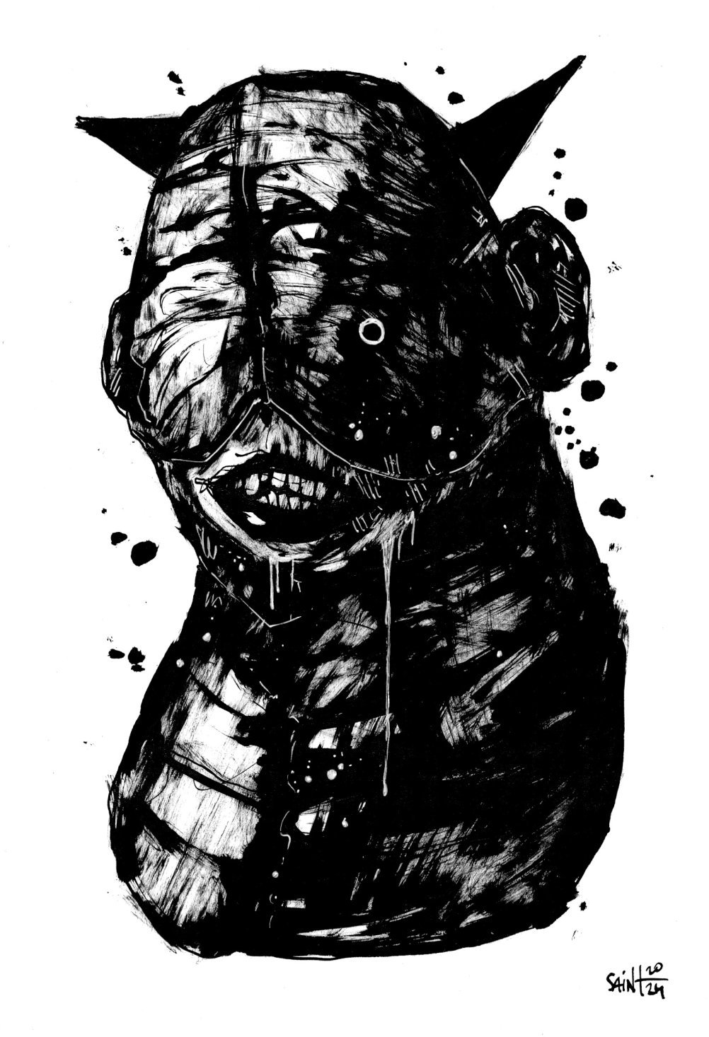 Mr. Infernoflaz. MMXXIV. 15х21 см.