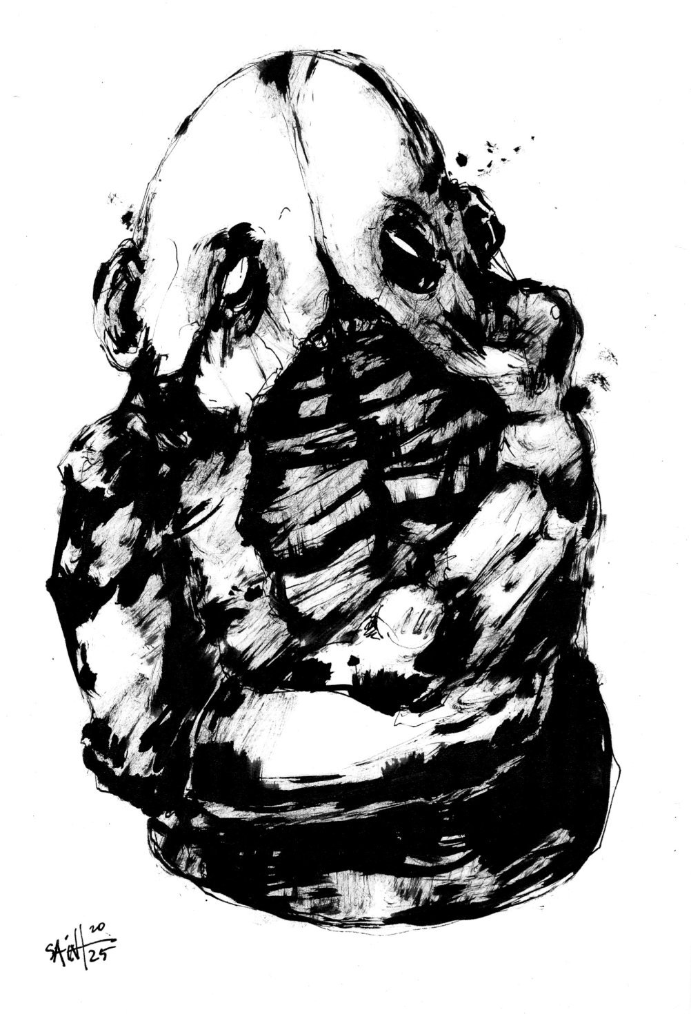 Mr. Belolis. MMXXV. 15х21 см.