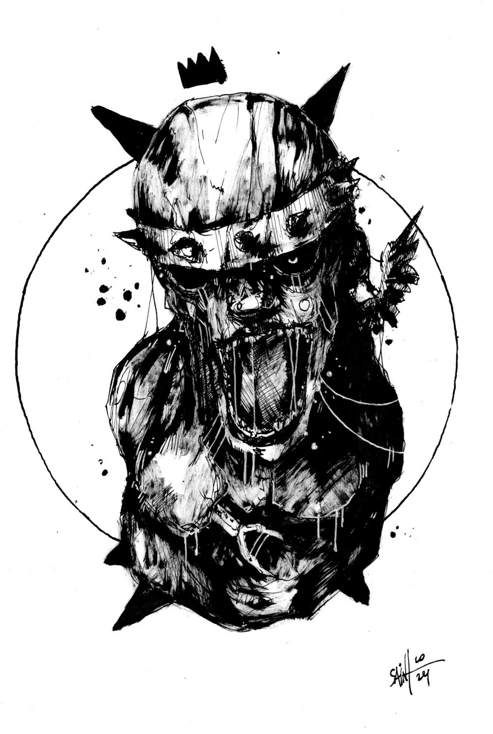 Mr. Slepen. MMXXIV. 15х21 см.