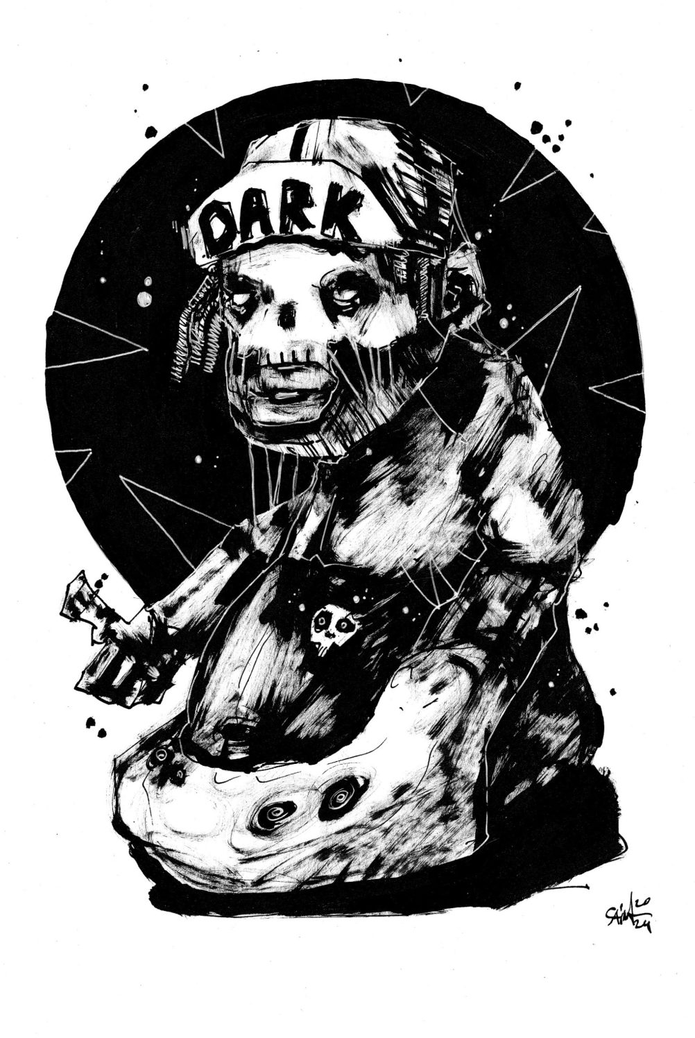 Mr. Dark Rap. 15х21 см.