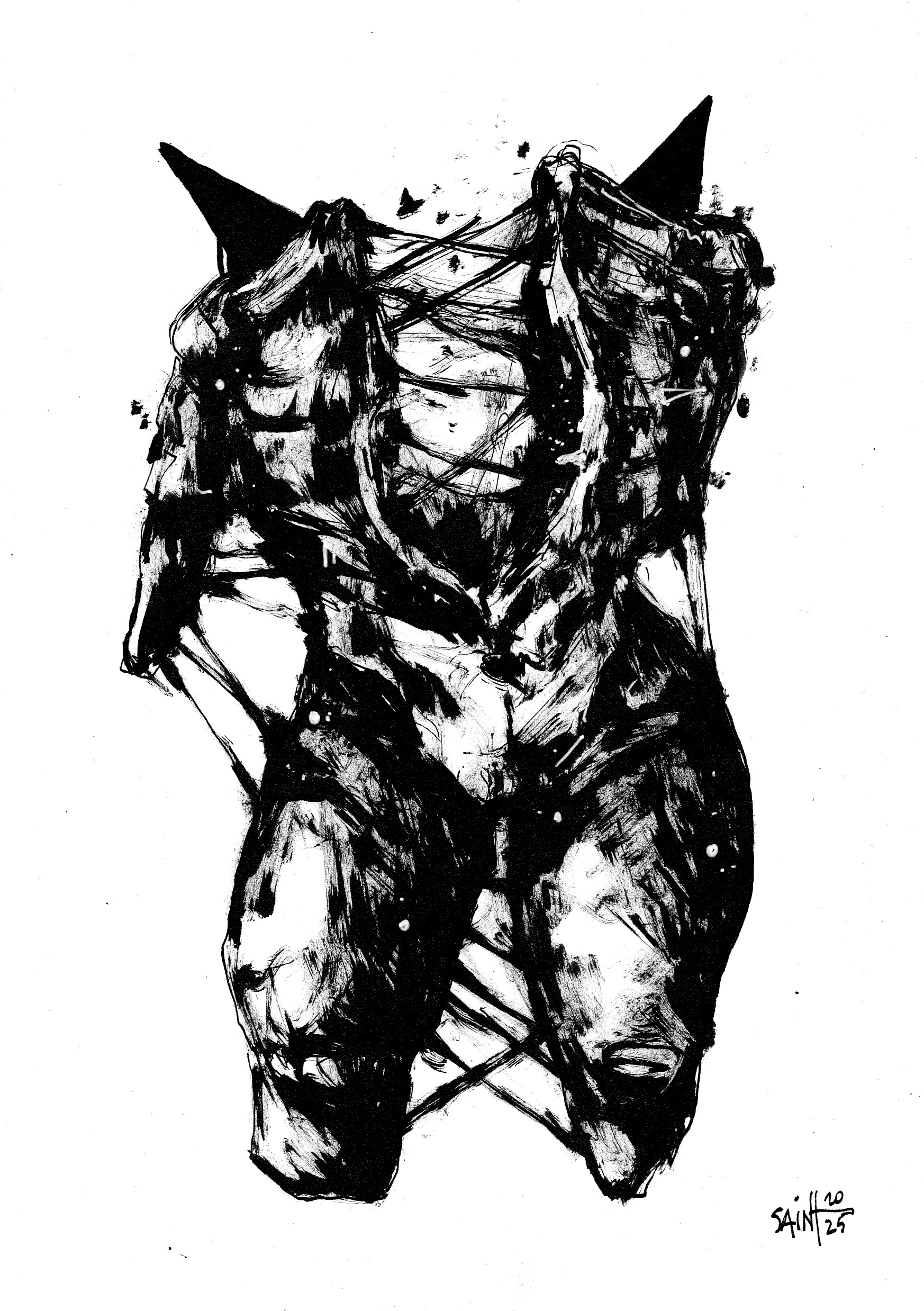 Mrs. Darkrazriv. MMXXV. 15х21 см.