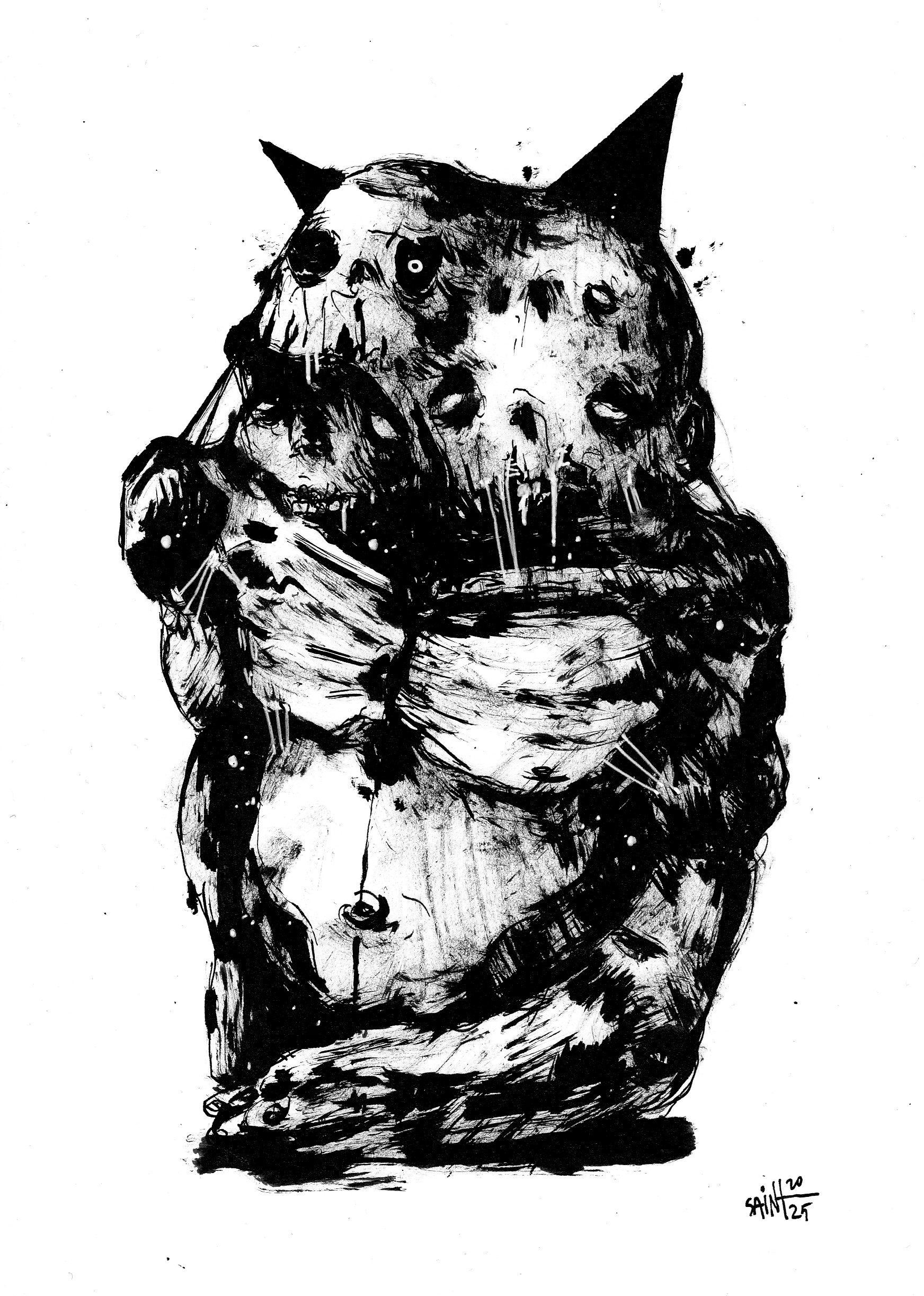 Mr. Darkodvoi. MMXXV. 15х21 см.