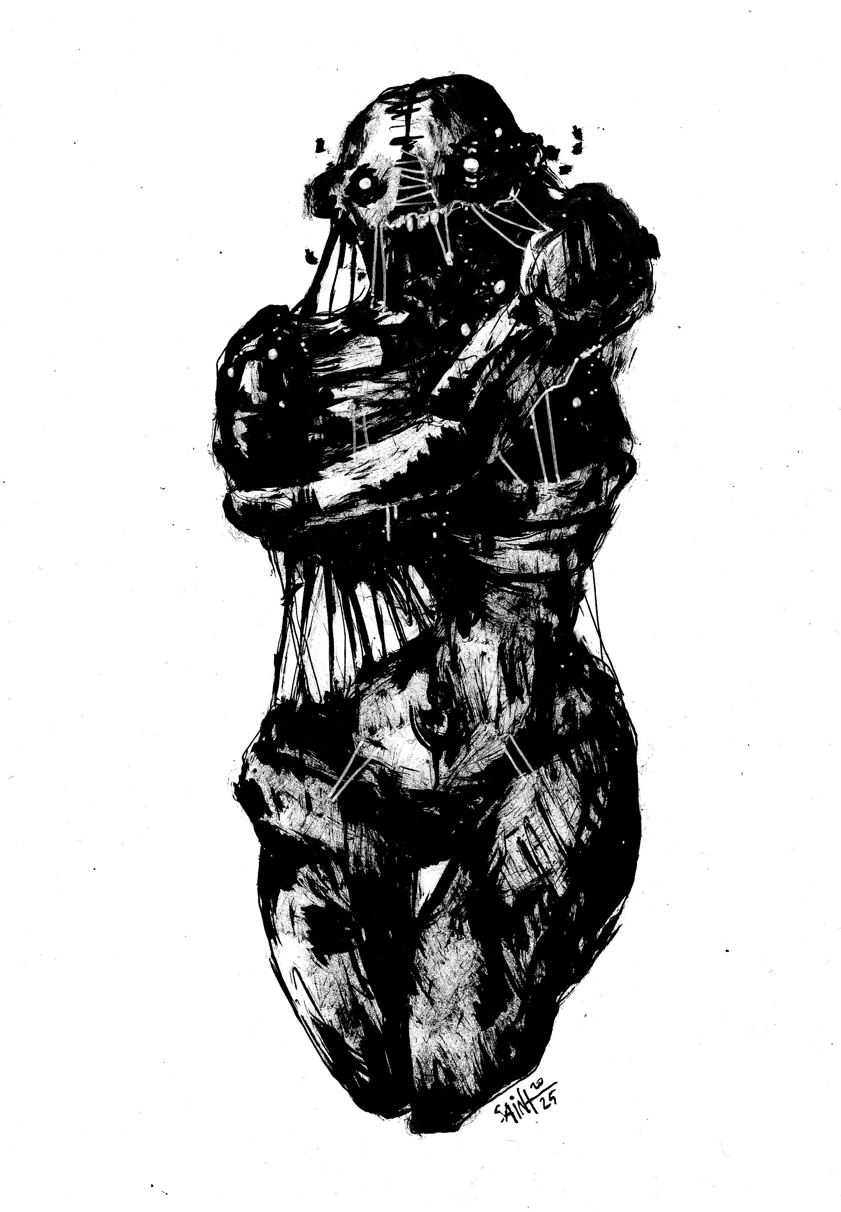Mr. Polubody. MMXXV. 15х21 см.