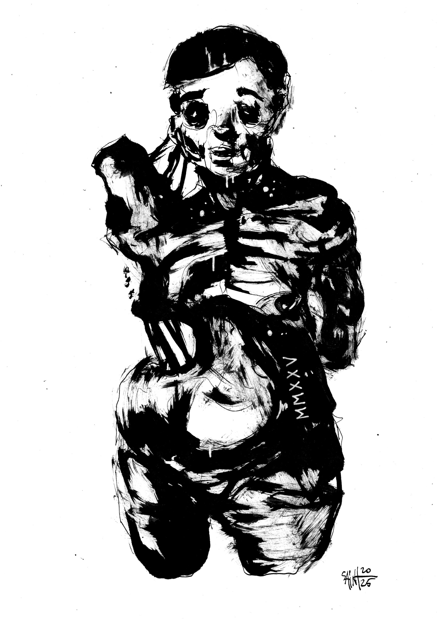 Mr. Poluup. MMXXV. 15х21 см.