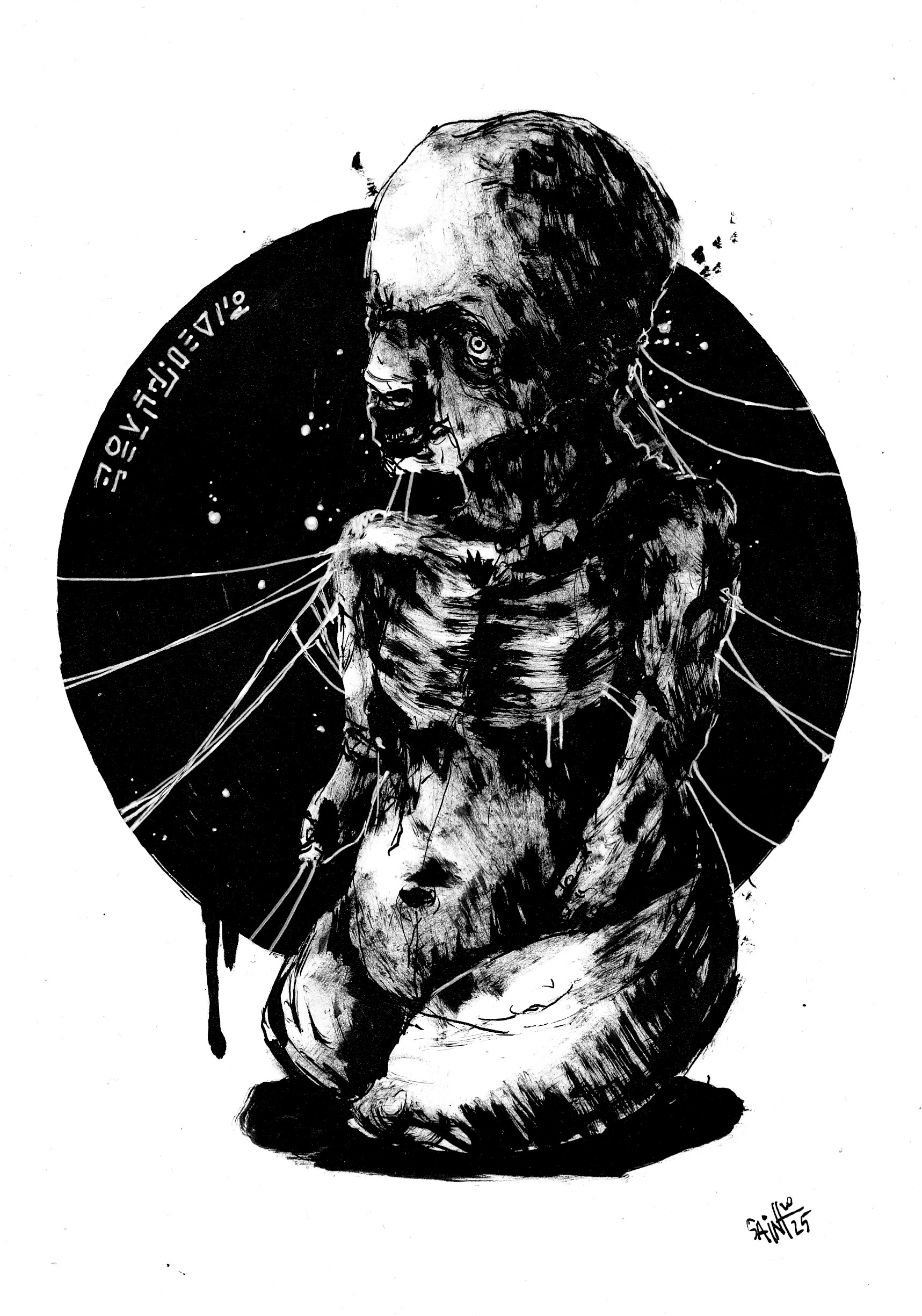 Mr. Golovuch. MMXXV. 15х21 см.