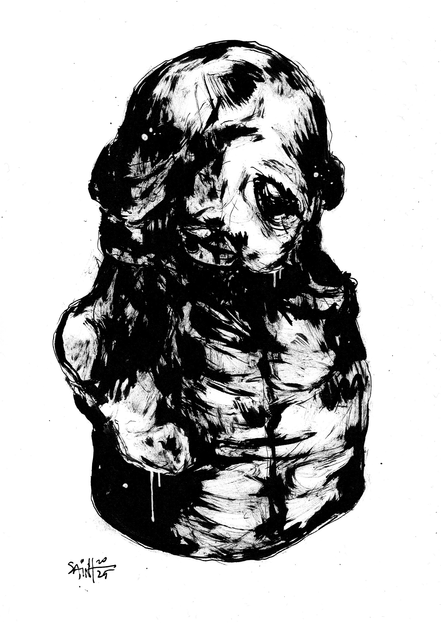 Mr. Bodyfaceh. MMXXV. 15х21 см.