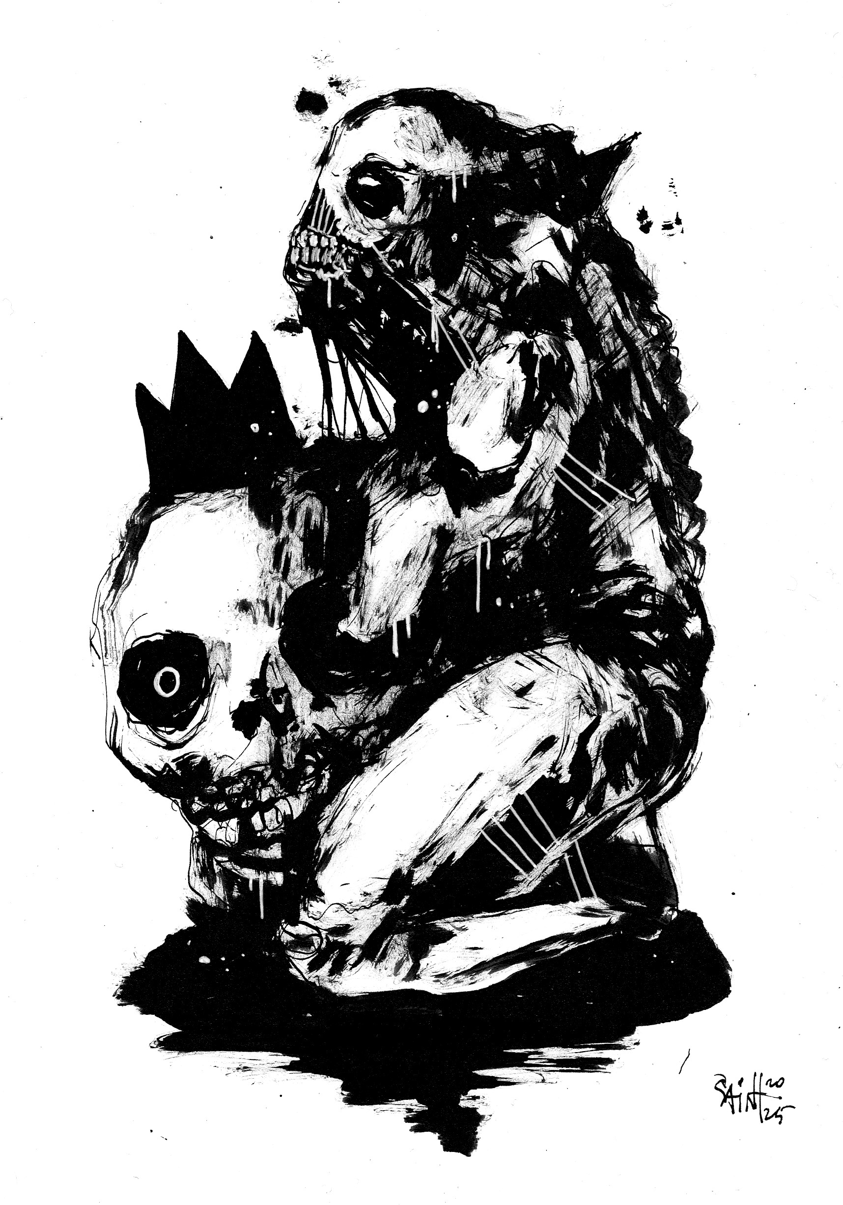 Mr. Mozgodel. MMXXV. 15х21 см.