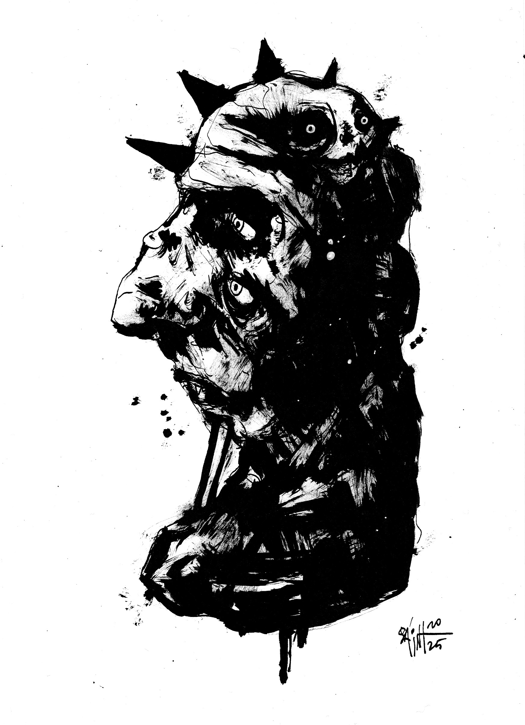 Mr. Pinoklo. MMXXV. 15х21 см.