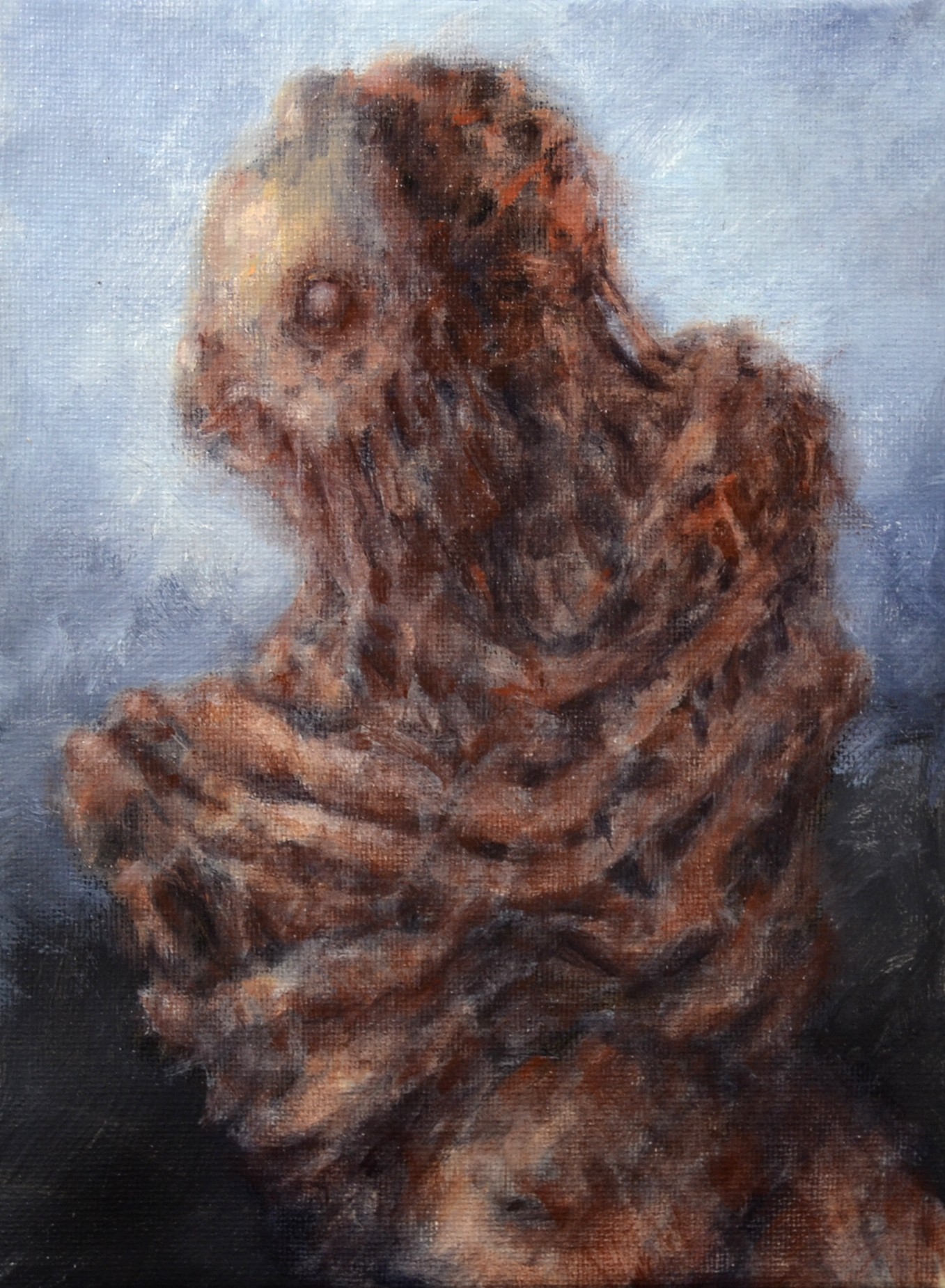 Mr. Deadoko. 15х20 см. Холст на подрамнике