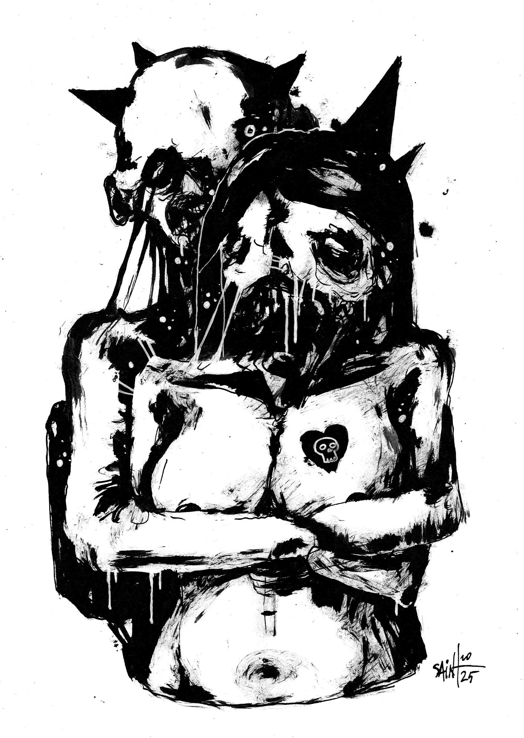 Mr. Huge. MMXXV. 15х21 см.