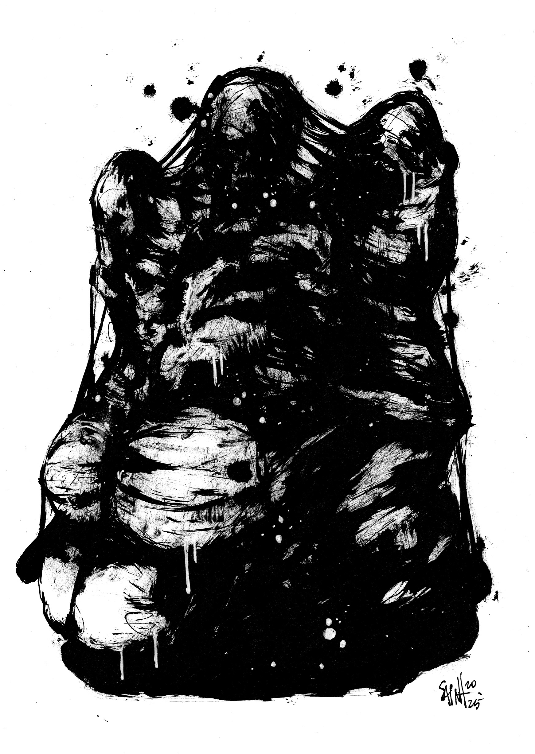 Mr. Mutantikus. MMXXV. 15х21 см.