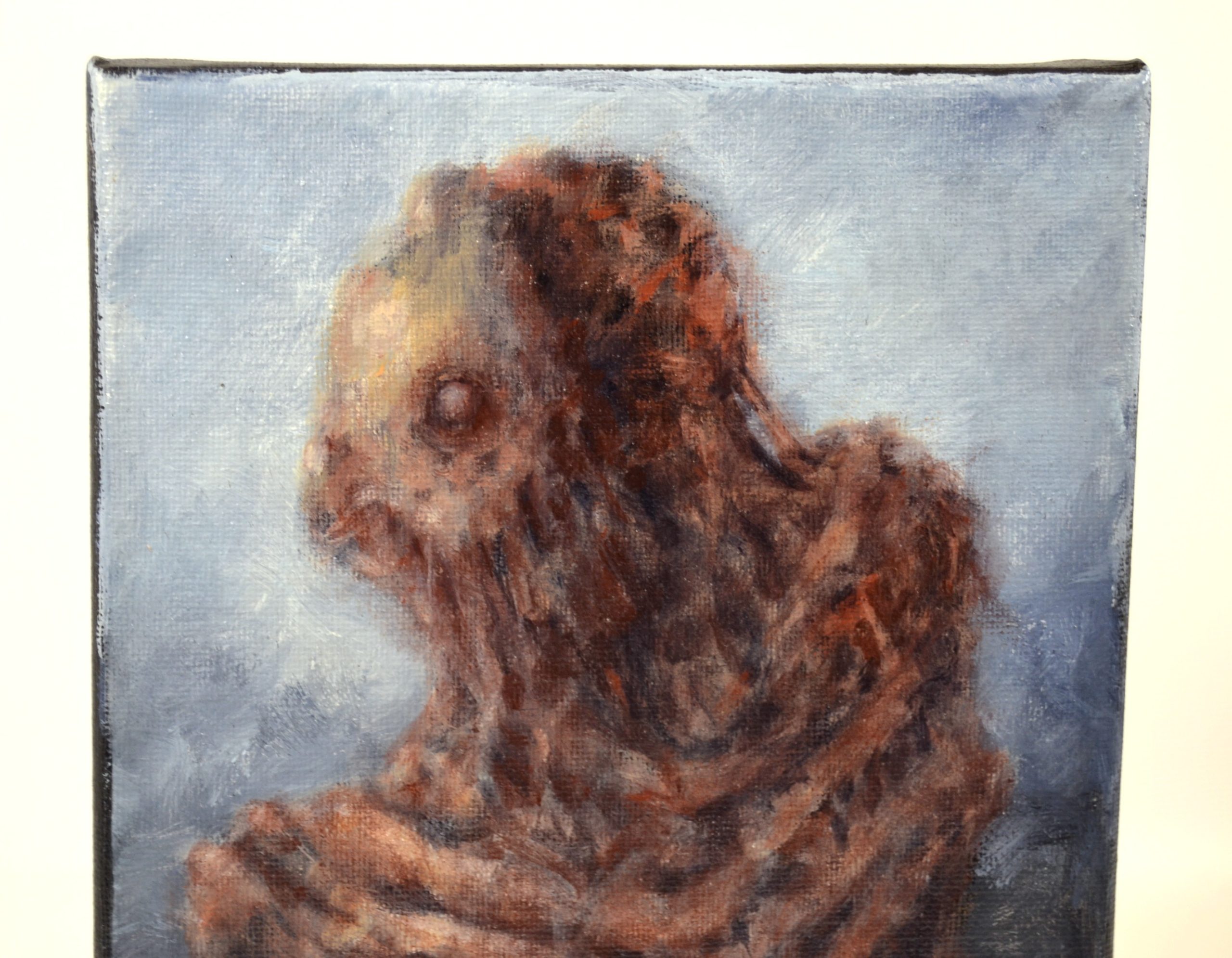 Mr. Deadoko. 15х20 см. Холст на подрамнике — изображение 3