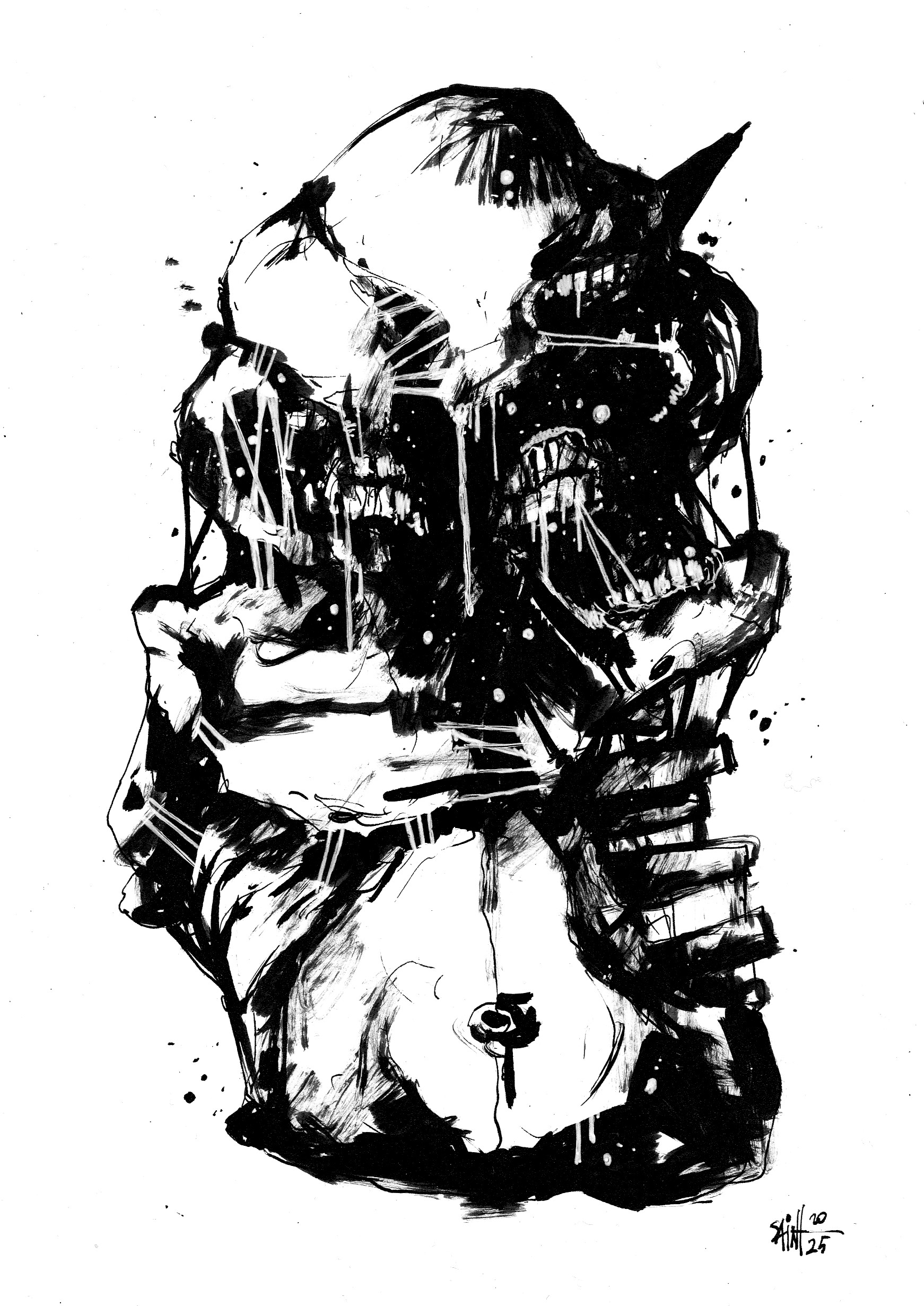 Mr. Razlojo. MMXXV. 15х21 см.