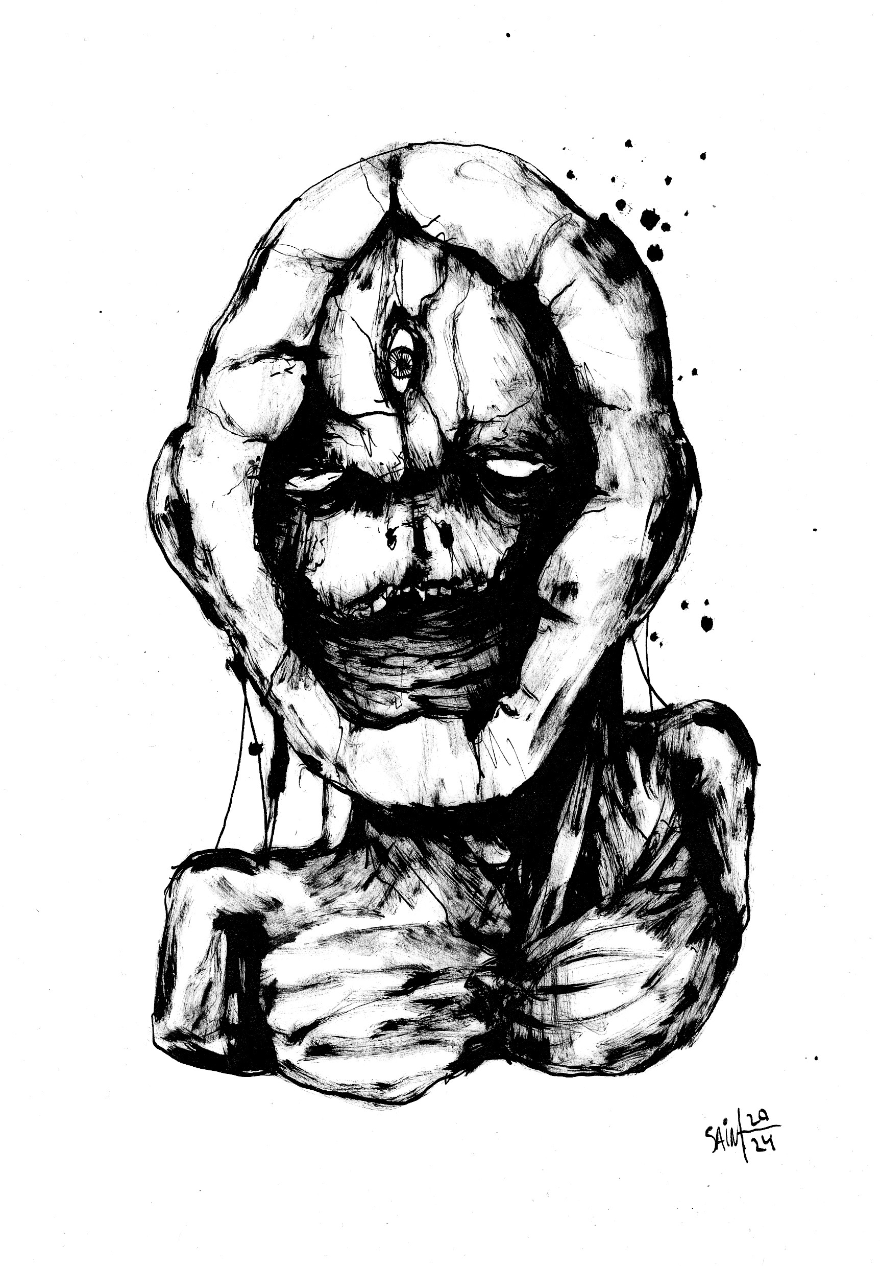 Mr. Vnutriface. MMXXIV. 15х21 см.