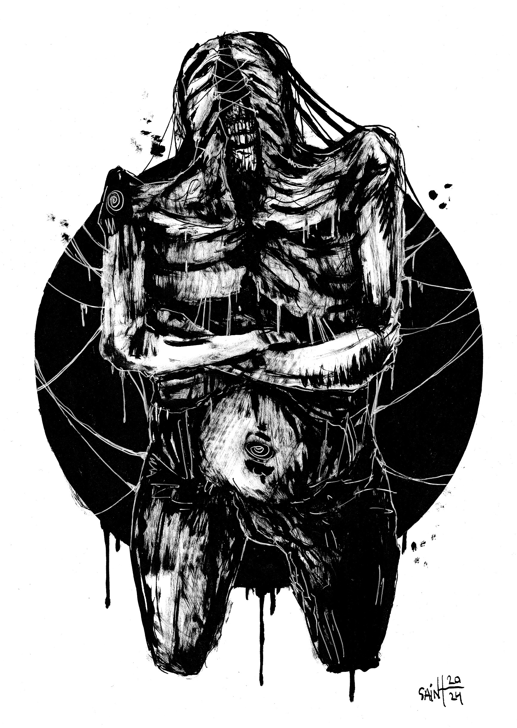 Mr. Kozhakost. MMXXIV. 15х21 см.