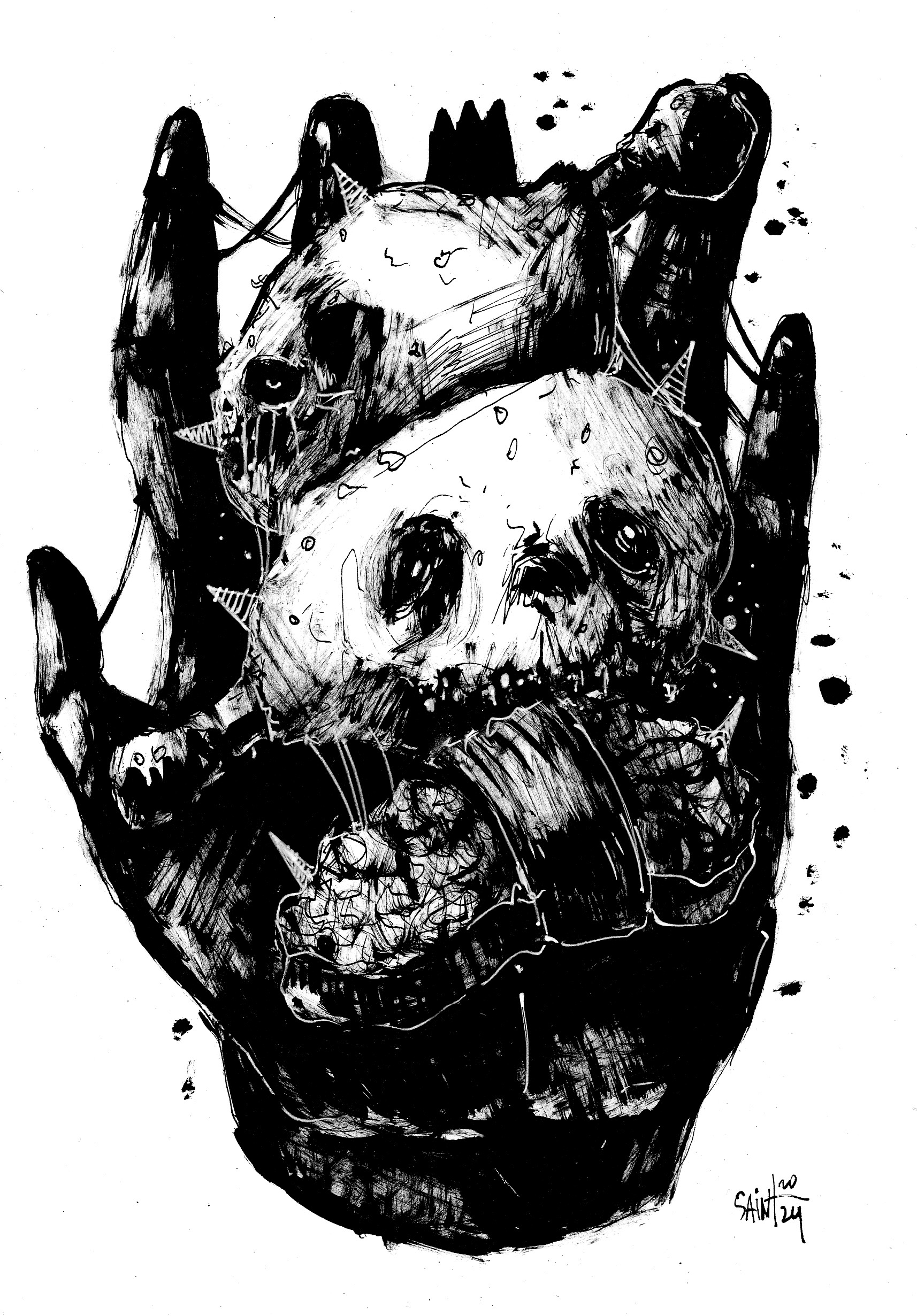 Mr. Estrukami. MMXXIV. 15х21 см.