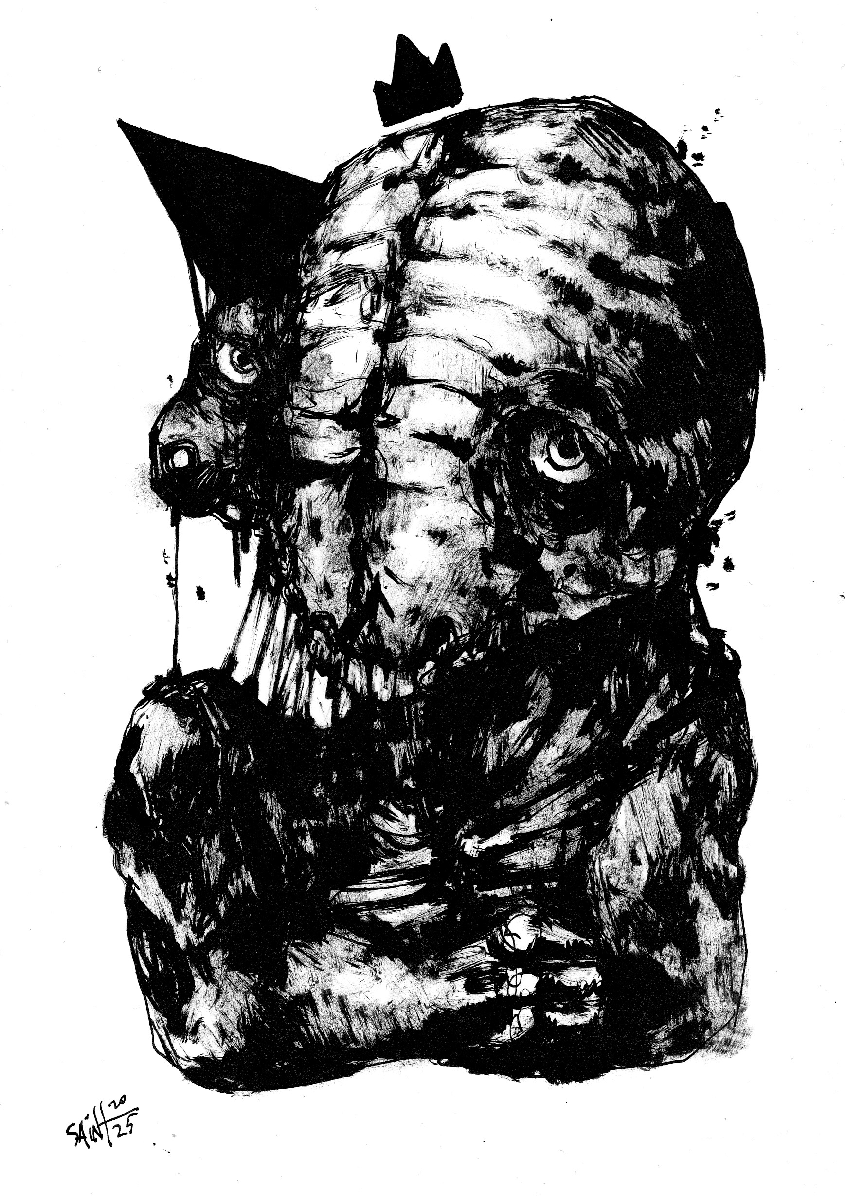 Mr. Glazik. MMXXV. 15х21 см.