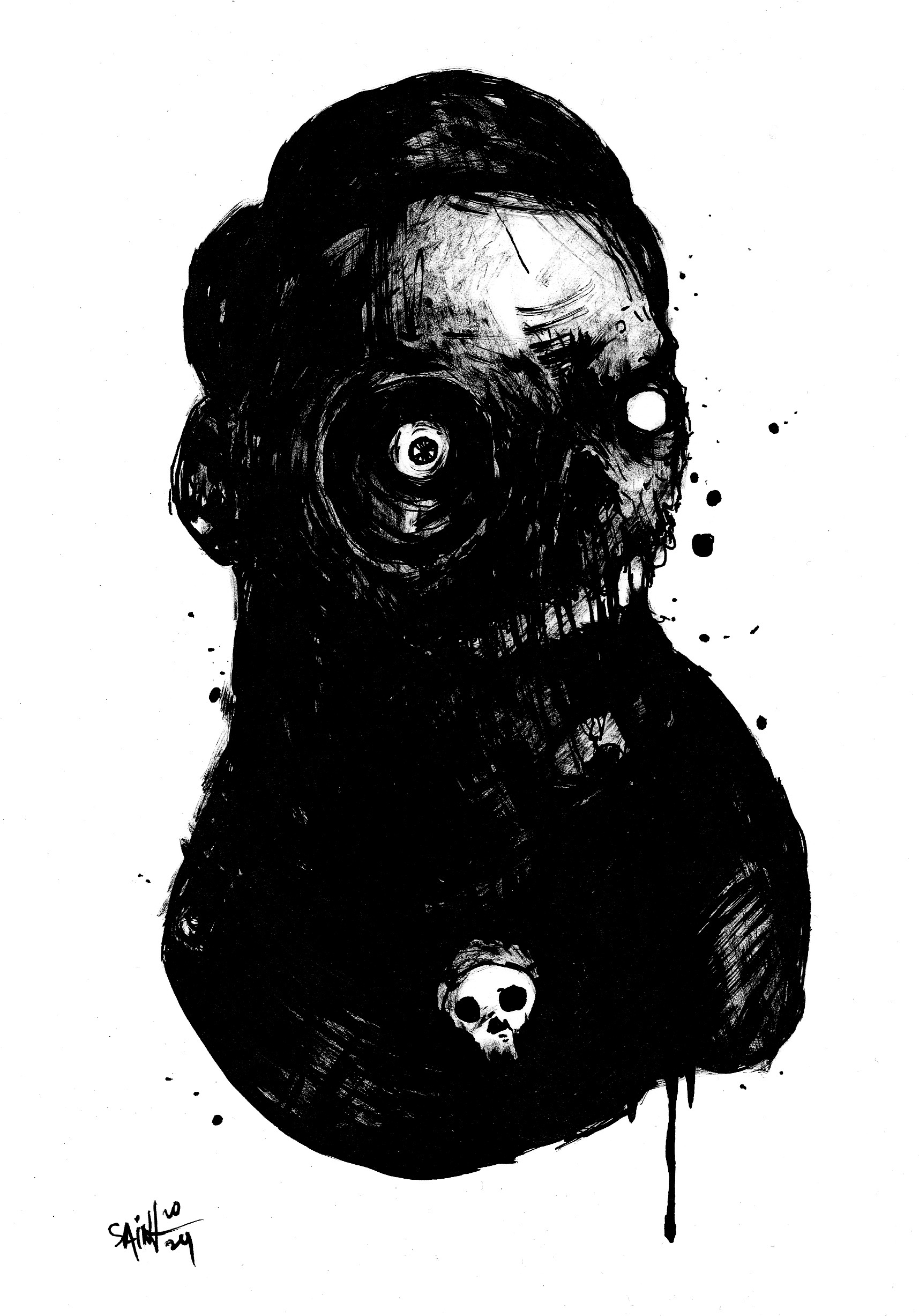 Mr. Superblack. MMXXIV. 15х21 см.