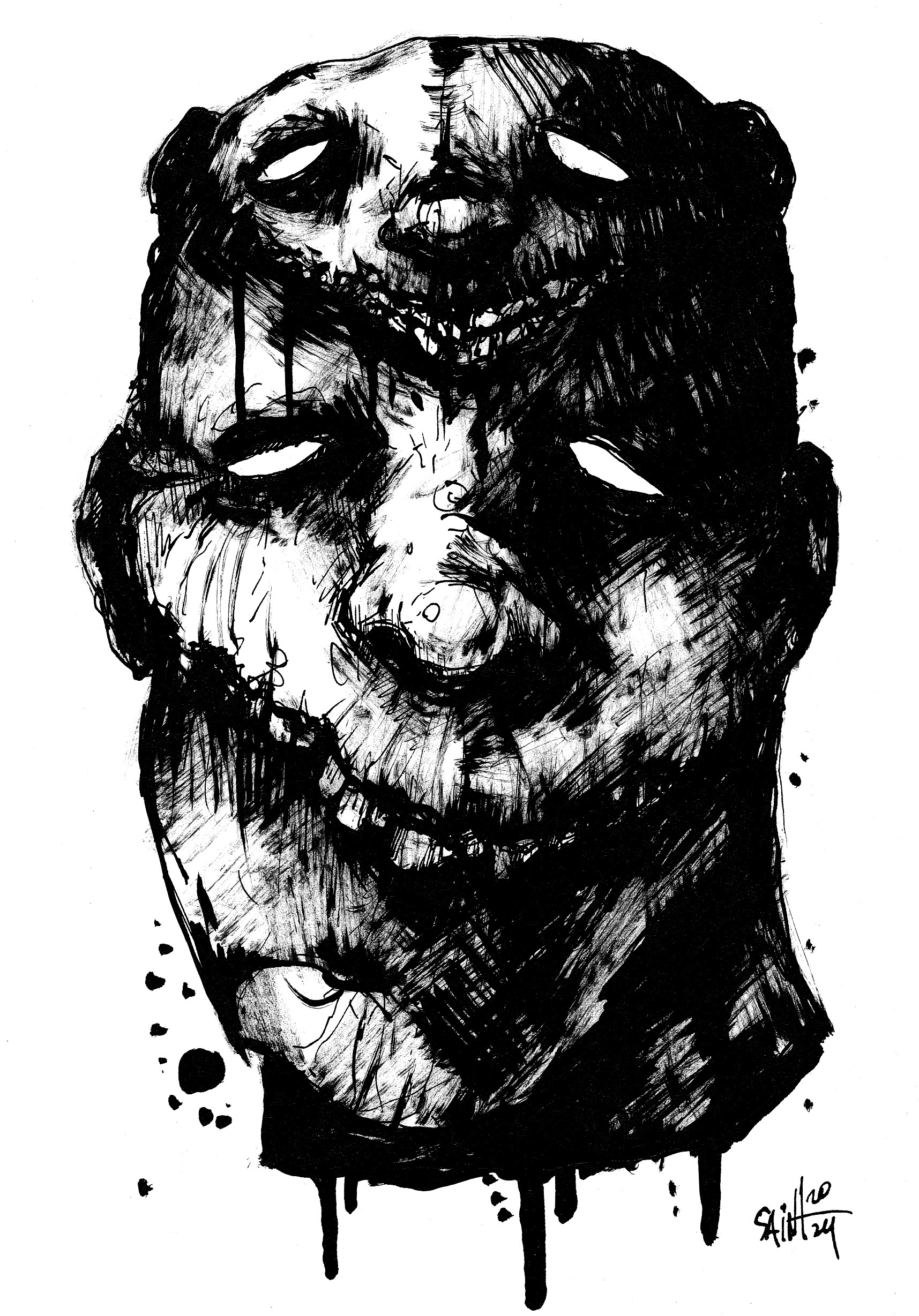 Mr. Golovink. MMXXIV. 15х21 см.