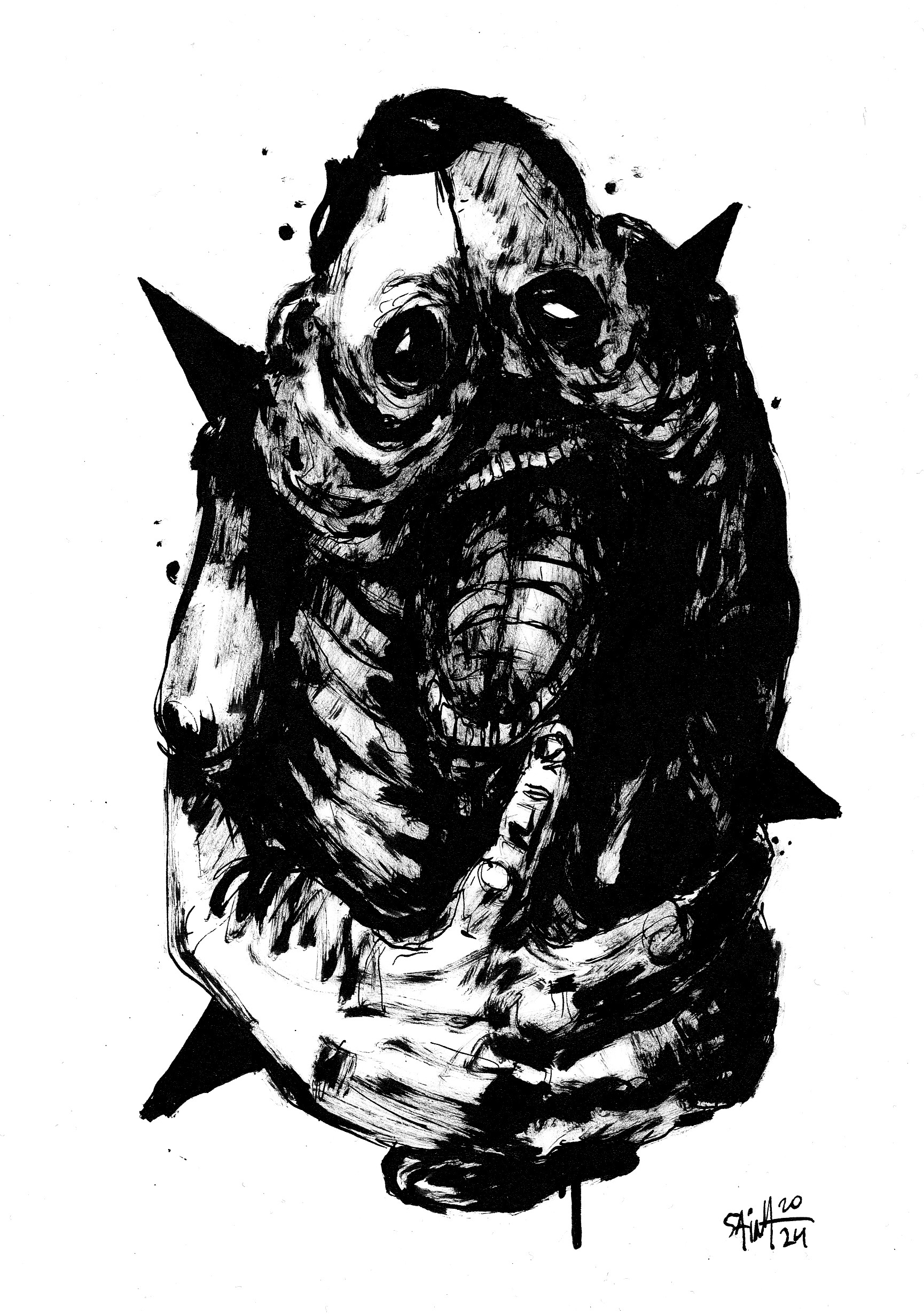 Mr. Raspuhov. MMXXIV. 15х21 см.
