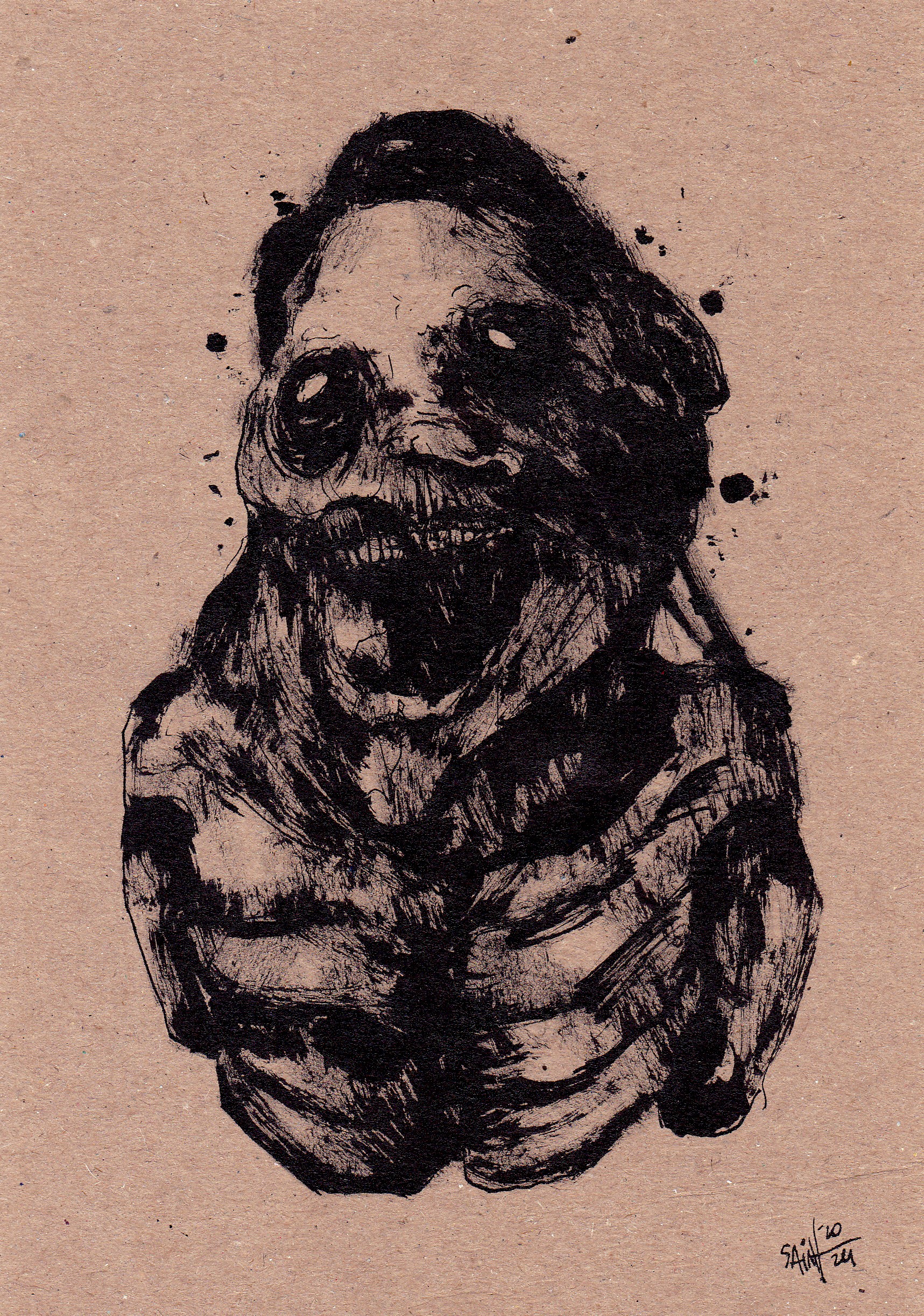 Mr. Craftozubi. MMXXIV. 15х21 см.