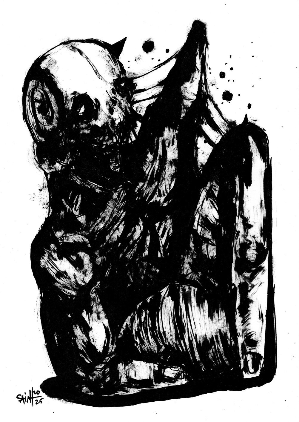 Mr. Palkonogi. MMXXV. 15х21 см.