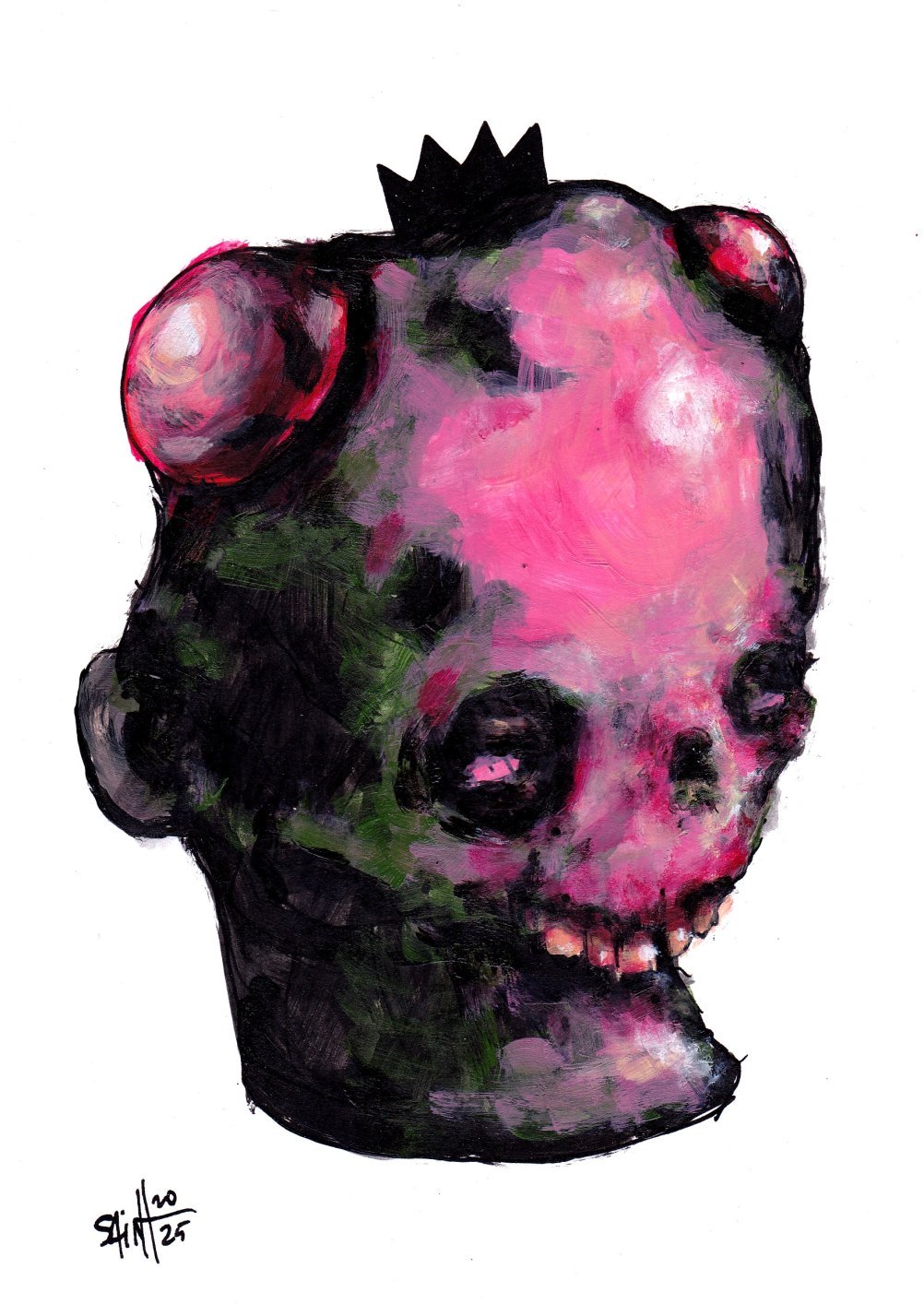 Mr. PinkoZel. MMXXV. 15х21 см.
