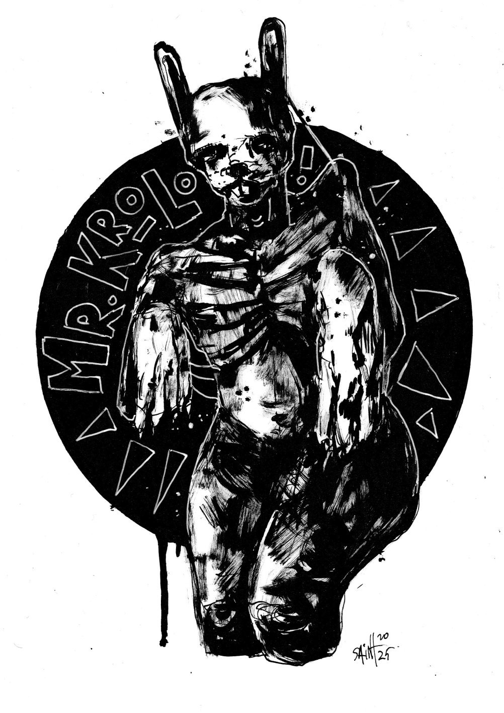 Mr. Krolo. MMXXV. 15х21 см.