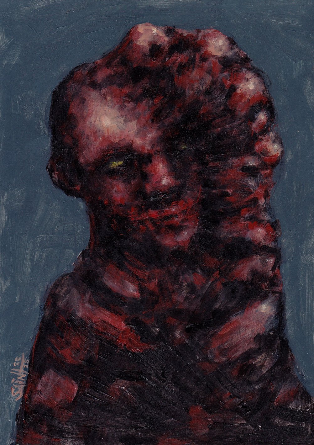 Mr. Darkopuhol. MMXXV. 15х21 см.