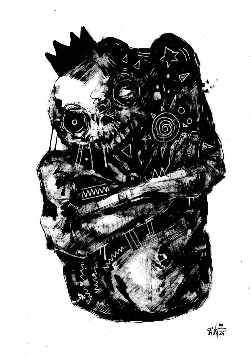 Mr. Vodasolnc. MMXXV. 15х21 см.