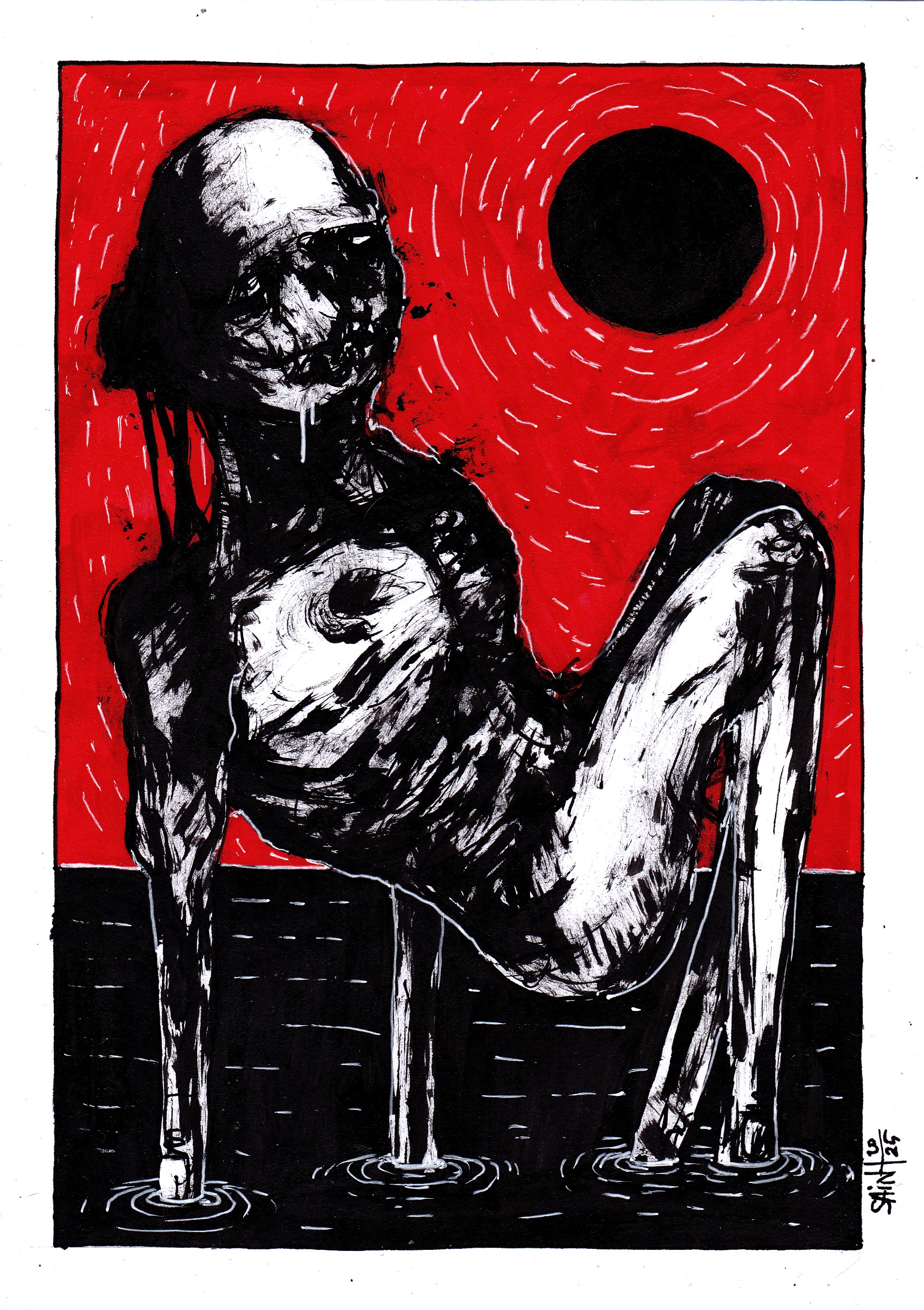 Mr. Blacksunotpusk. MMXXV. 15х21 см.