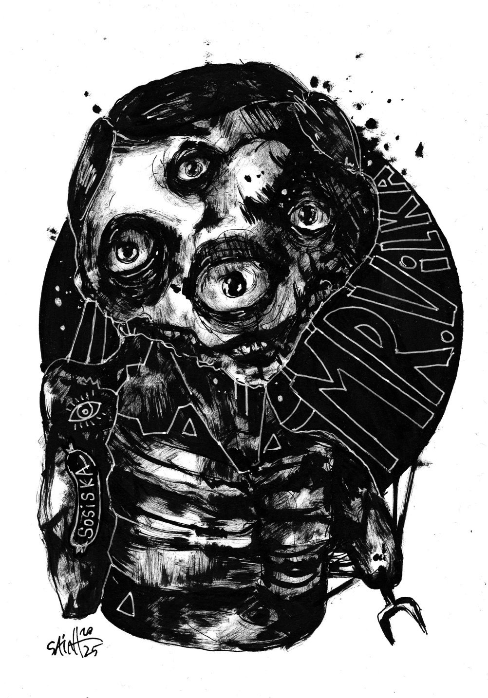 Mr. Vilka. MMXXV. 15х21 см.