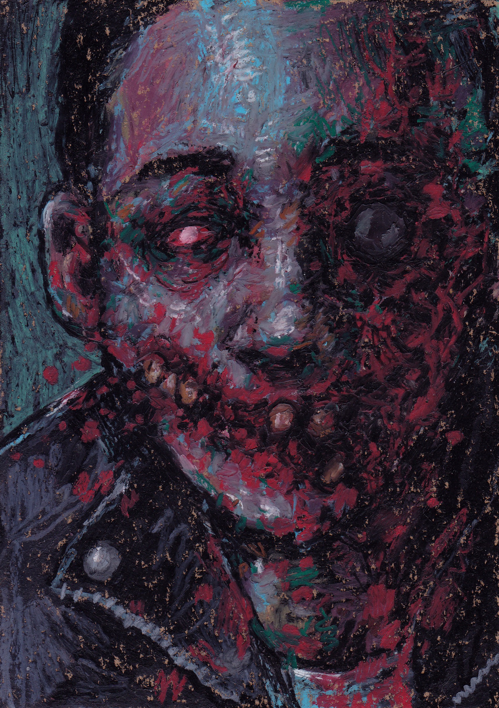 Mr. Zombikus punkikus. MMXXV. 15х21 см.