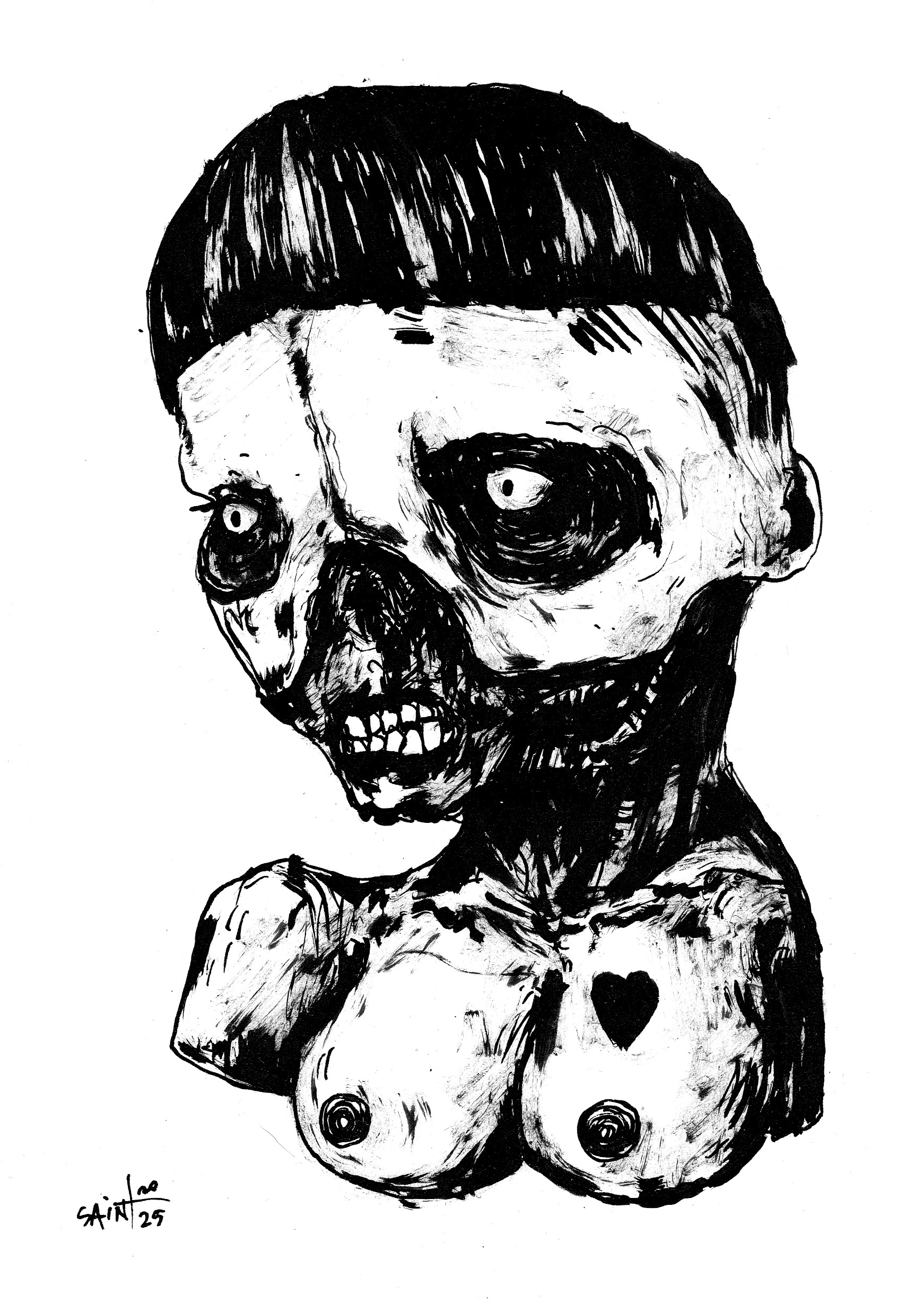 Mrs. Mutazoid. MMXXV. 15х21 см.