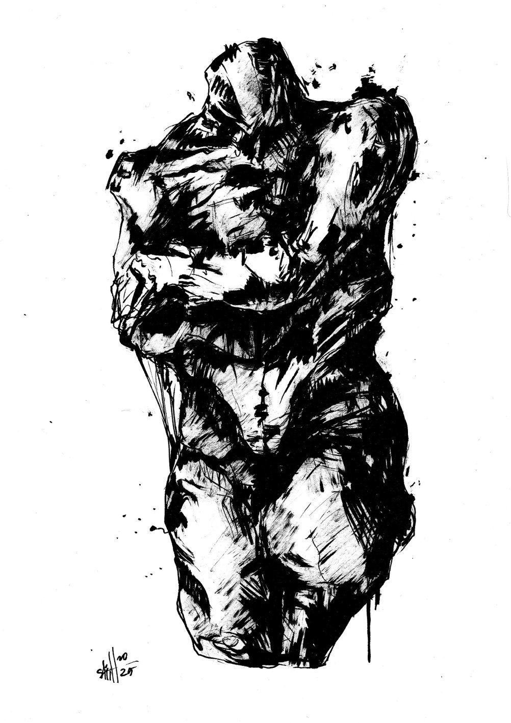 Mr. Bodykok. MMXXV. 15х21 см.