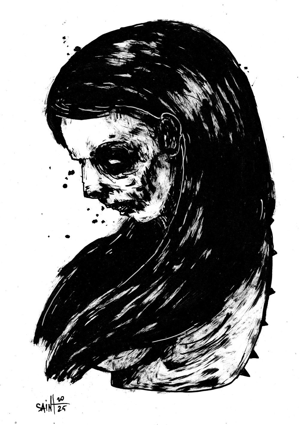 Mrs. Blackvolna. MMXXV. 15х21 см.