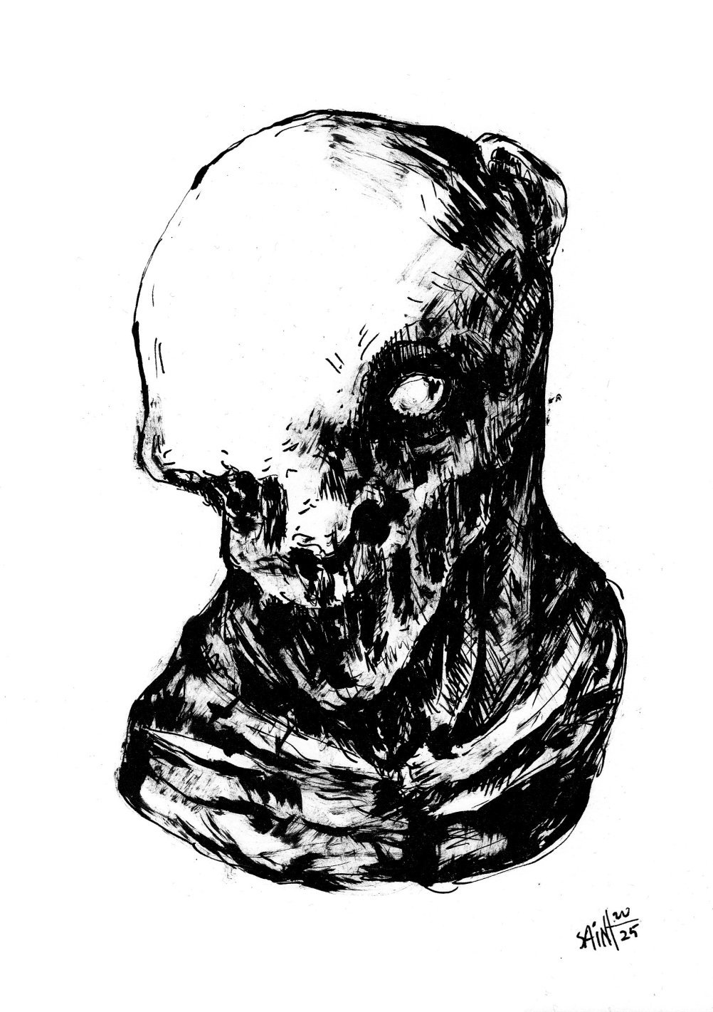 Mr. Gribostik. MMXXV. 15х21 см.