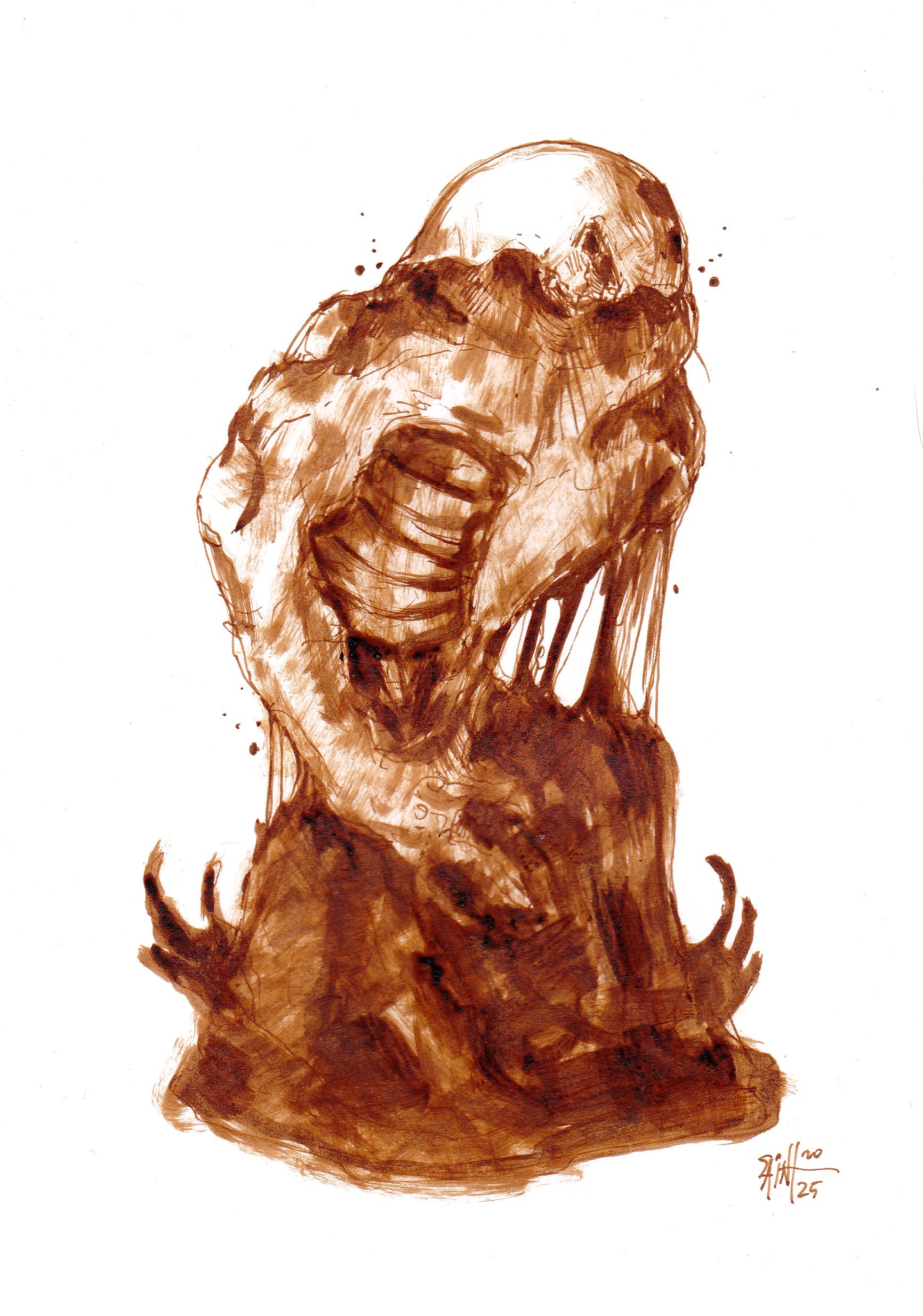 Mr. Brownie. MMXXV. 15х21 см.