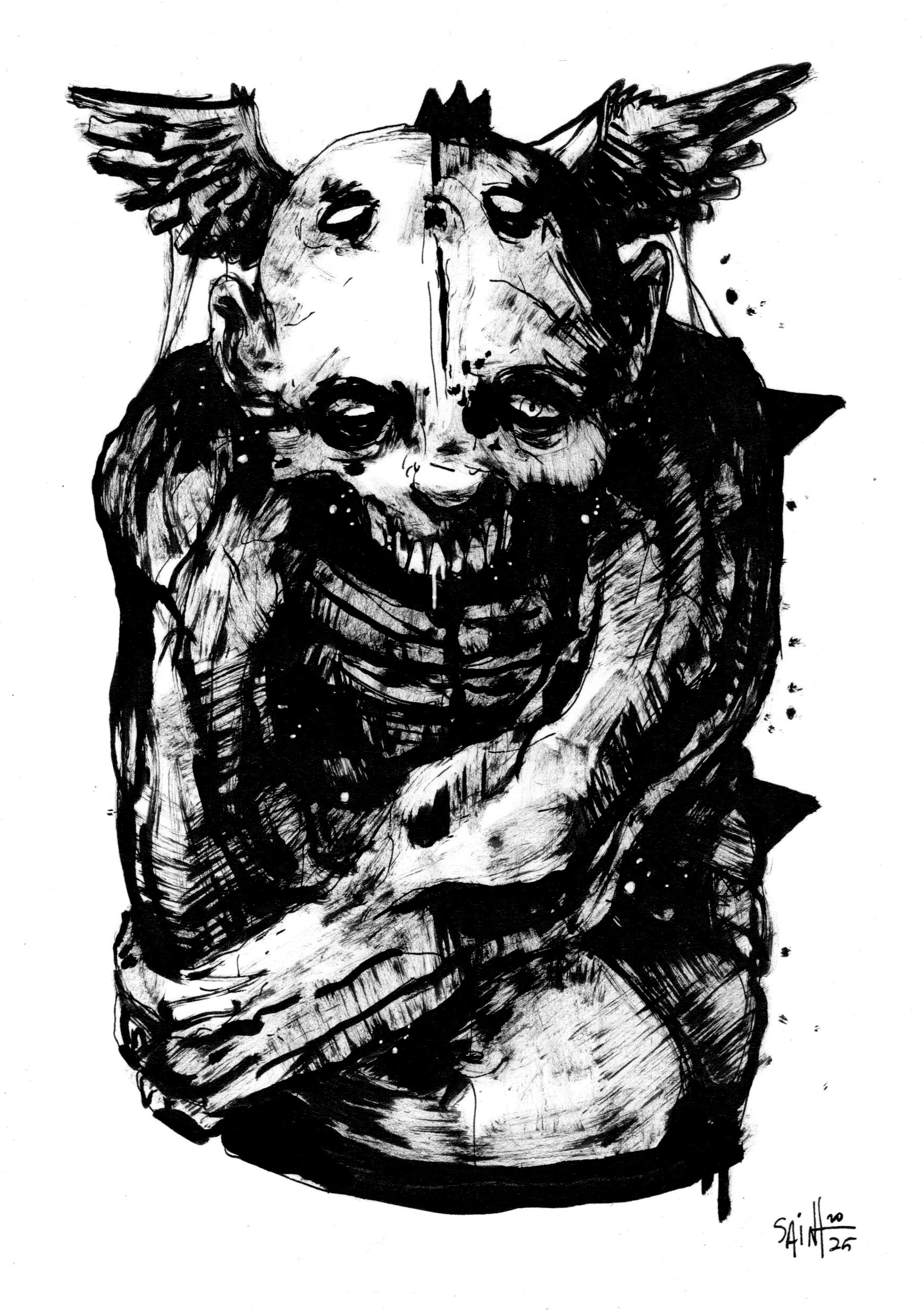 Mr. Krilomakushka. MMXXV. 15х21 см.