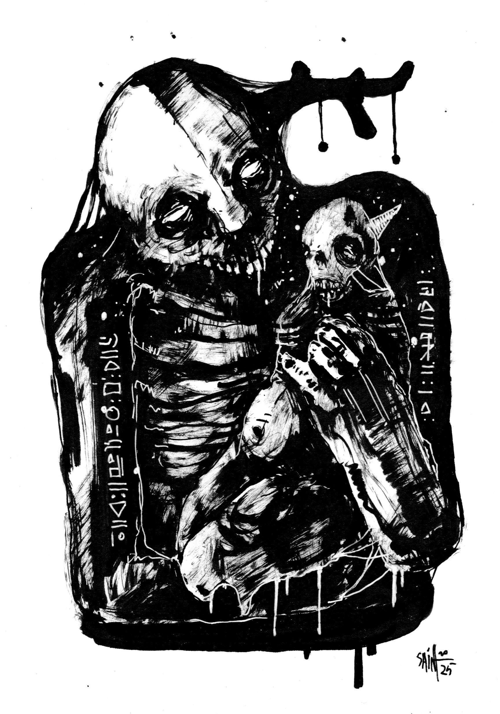 Mr. Forestrog. MMXXV. 15х21 см.